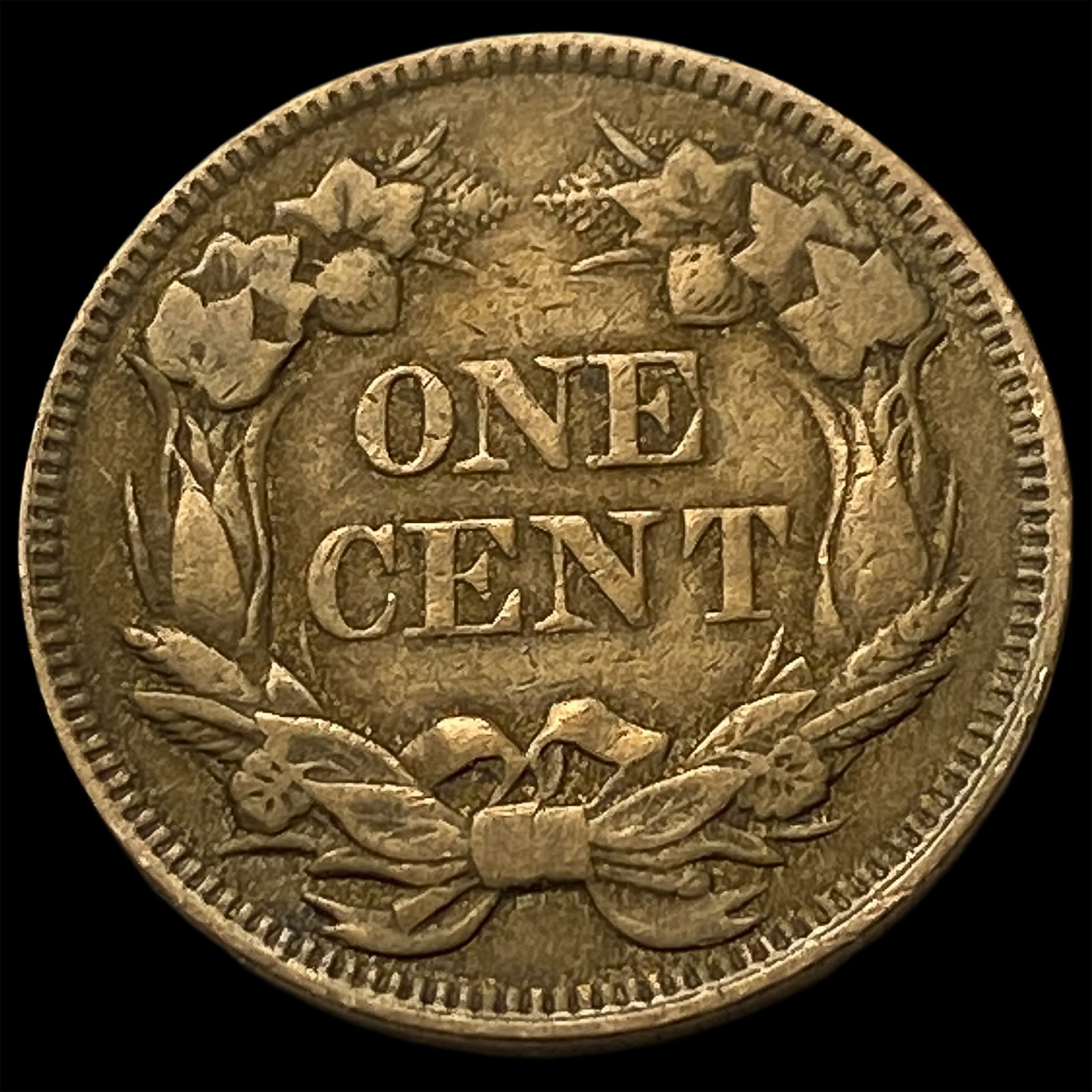 1857 Flying Eagle Cent CLOSELY UNCIRCULATED - 2