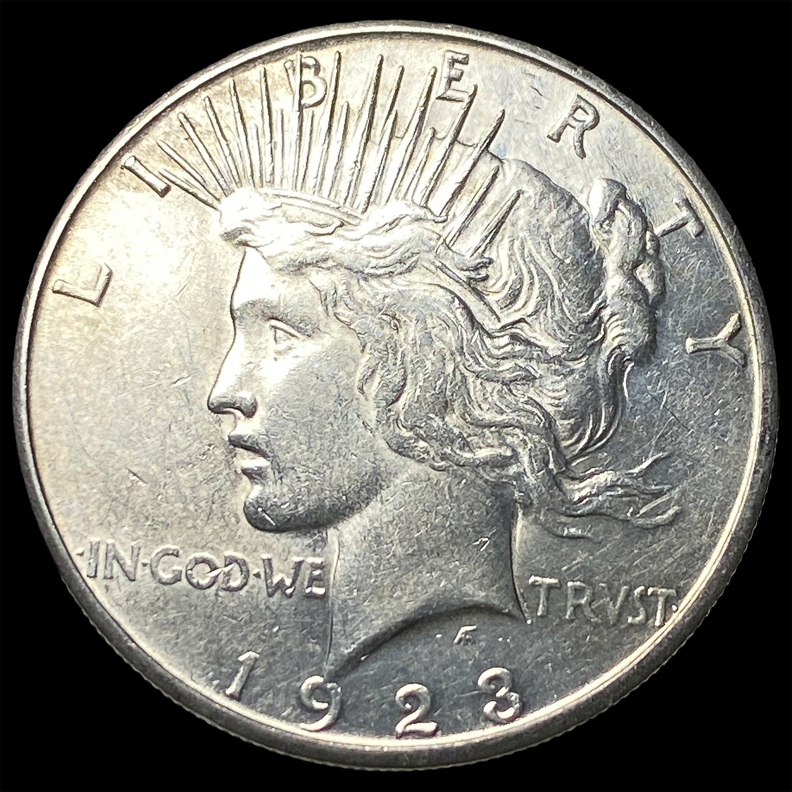 1923-S Silver Peace Dollar UNCIRCULATED: 1923-S Silver Peace Dollar UNCIRCULATED