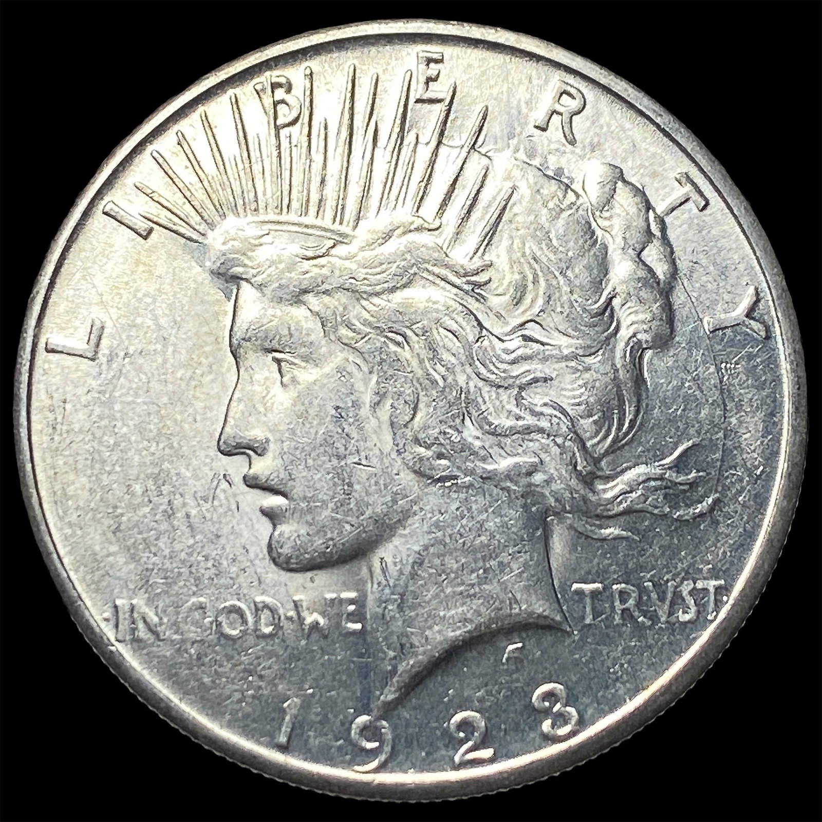 1923-S Silver Peace Dollar UNCIRCULATED: 1923-S Silver Peace Dollar UNCIRCULATED