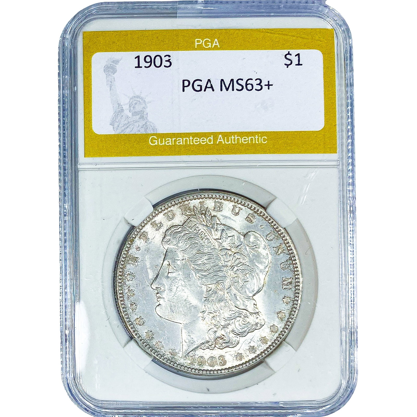 1903 Morgan Silver Dollar PGA MS63+: 1903 Morgan Silver Dollar PGA MS63+