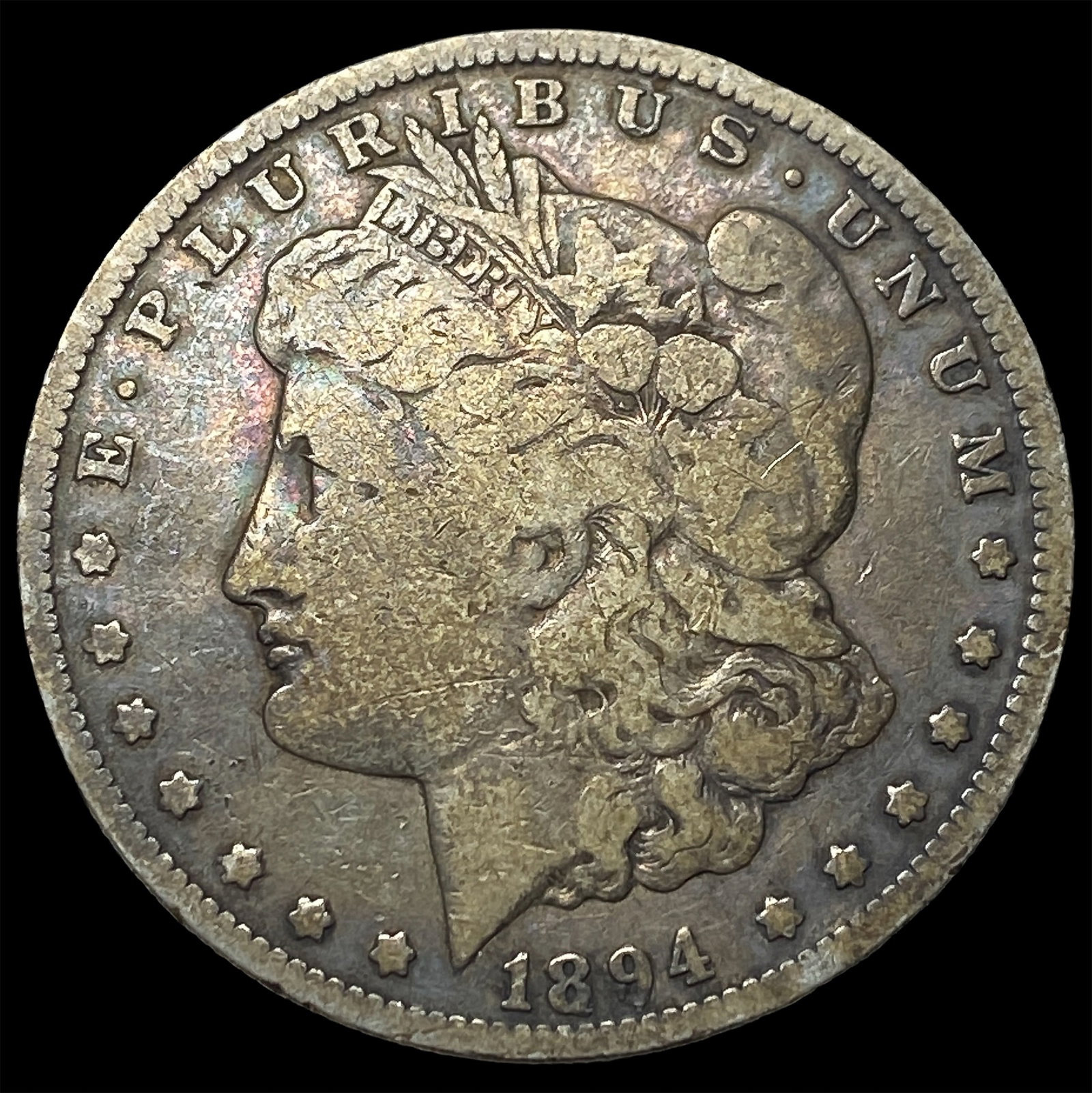 1894-O Silver Morgan Dollar ABOUT UNCIRCULATED: 1894-O Silver Morgan Dollar ABOUT UNCIRCULATED