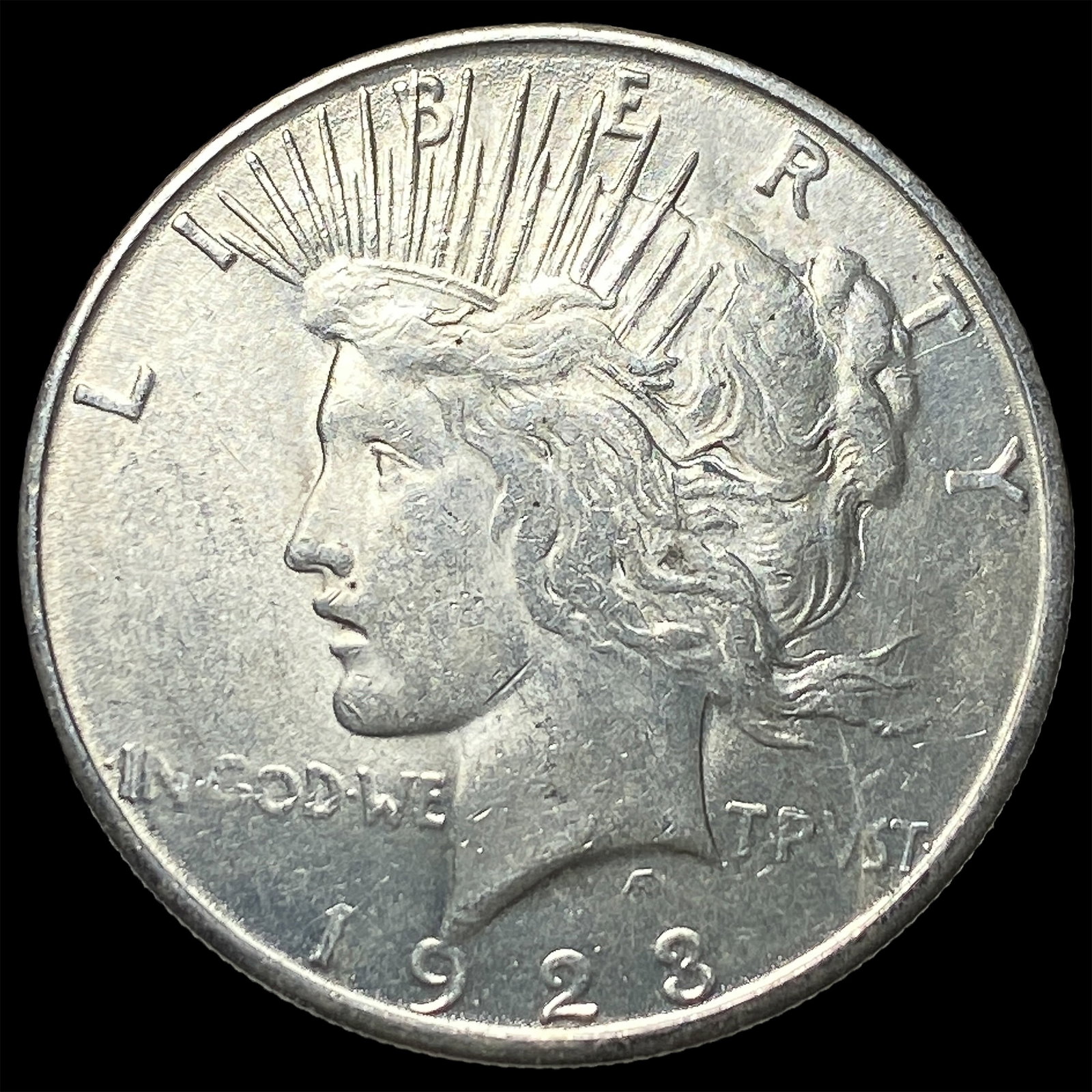 1923-S Silver Peace Dollar UNCIRCULATED (1 of 2)
