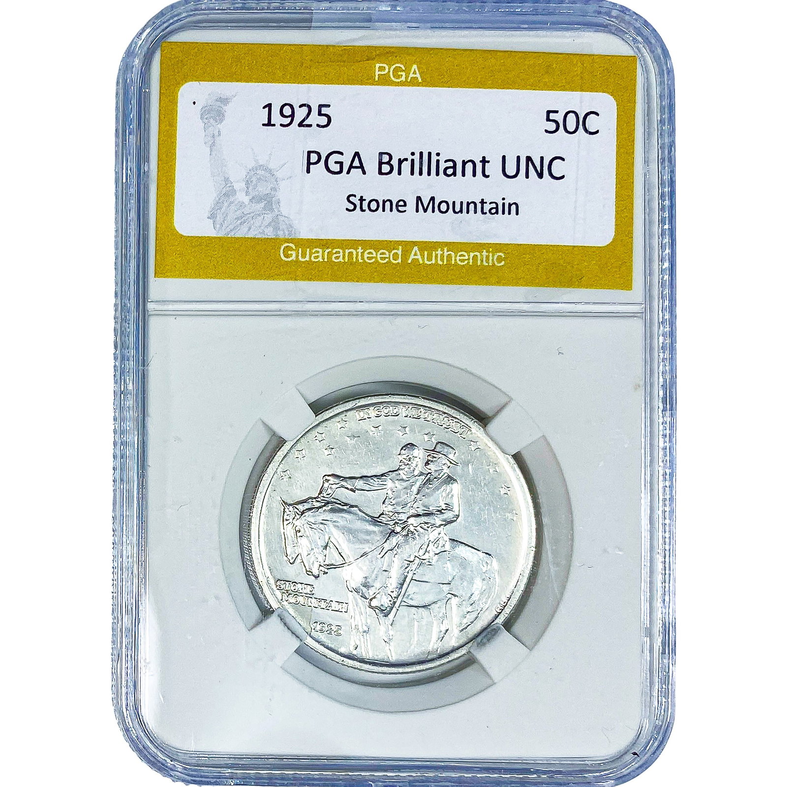 1925 Stone Mountain Half Dollar PGA Brilliant UNC (1 of 2)