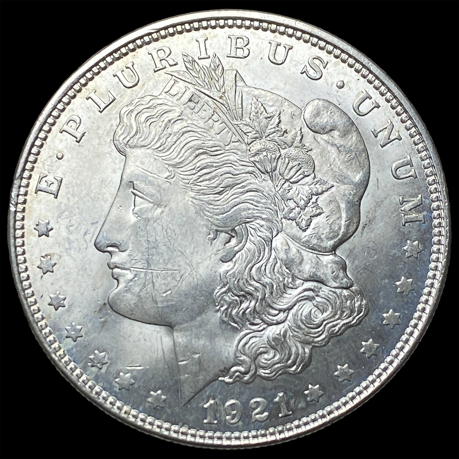 1921 Silver Morgan Dollar UNCIRCULATED: 1921 Silver Morgan Dollar UNCIRCULATED