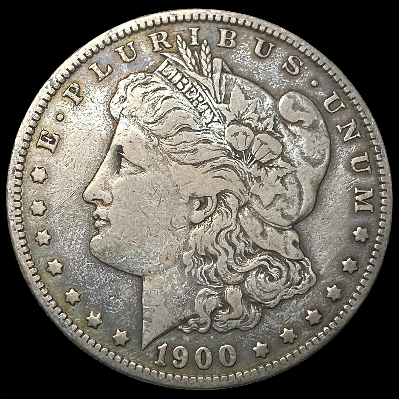 1900-S Silver Morgan Dollar ABOUT UNCIRCULATED (1 of 2)