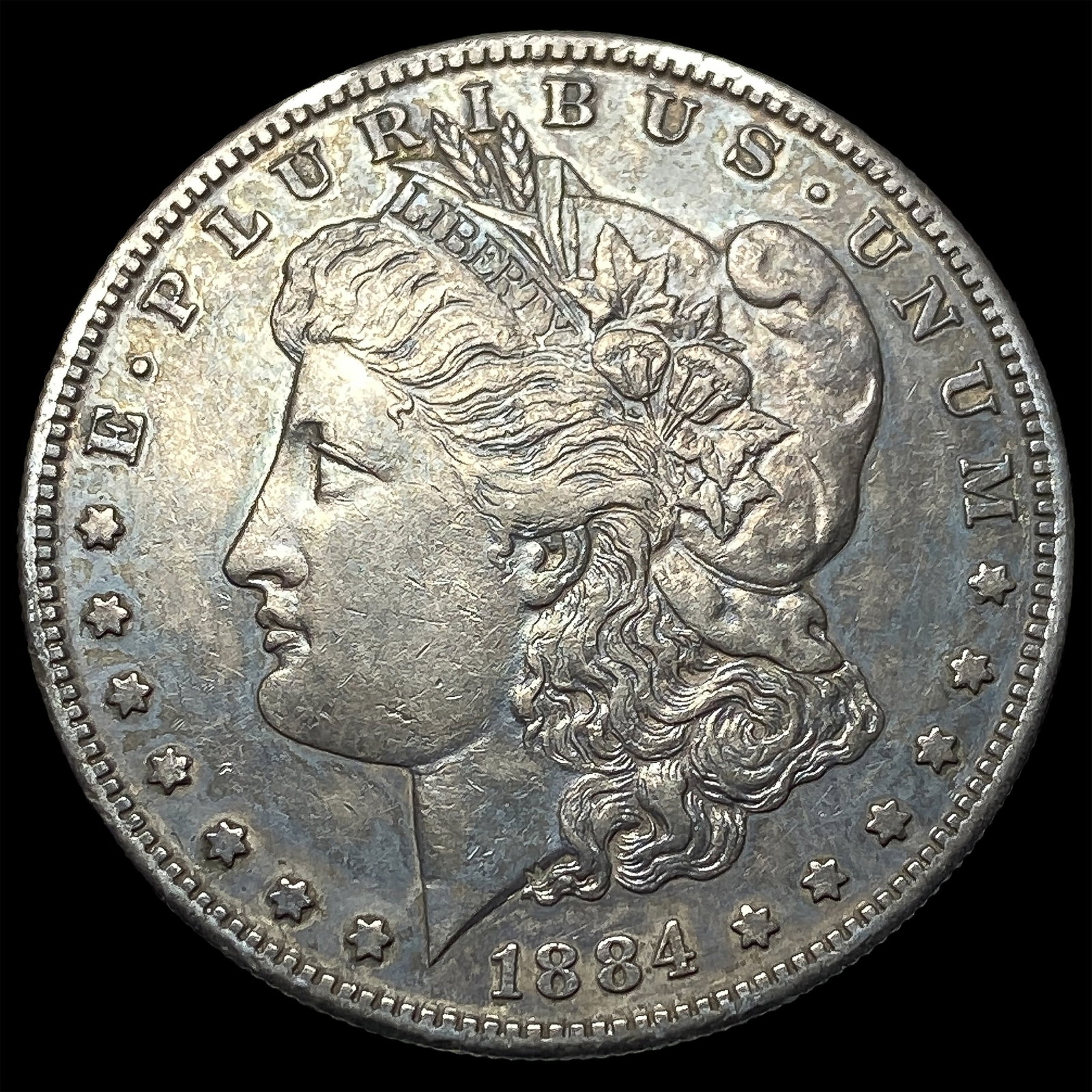 1884-S Silver Morgan Dollar CLOSELY UNCIRCULATED (1 of 2)
