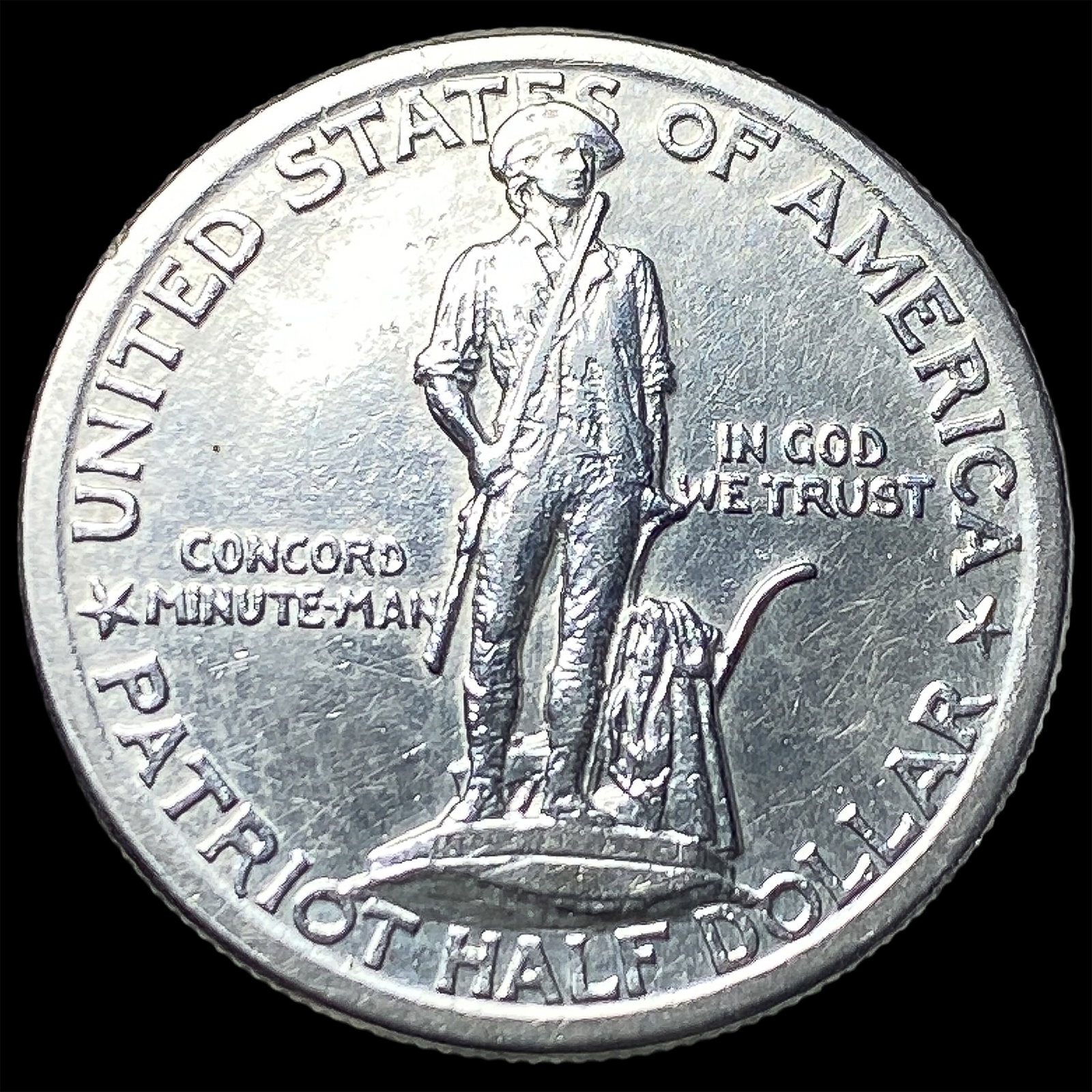 1925 Silver Lexington-Concord Half Dollar CHOICE BU (1 of 2)