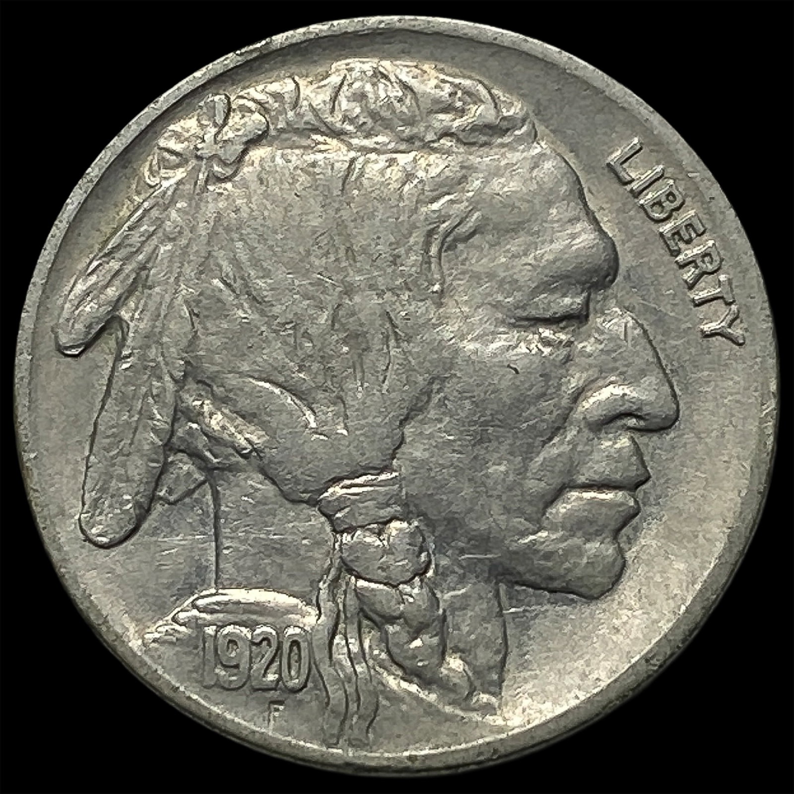 1920 Buffalo Nickel CHOICE AU (1 of 2)