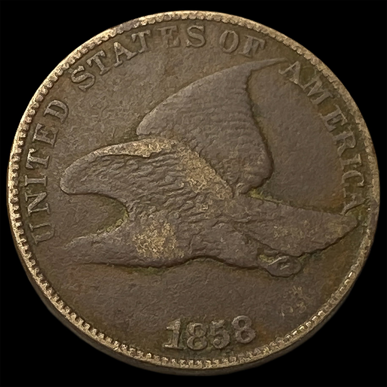 1858 Flying Eagle Cent LIGHTLY CIRCULATED (1 of 2)