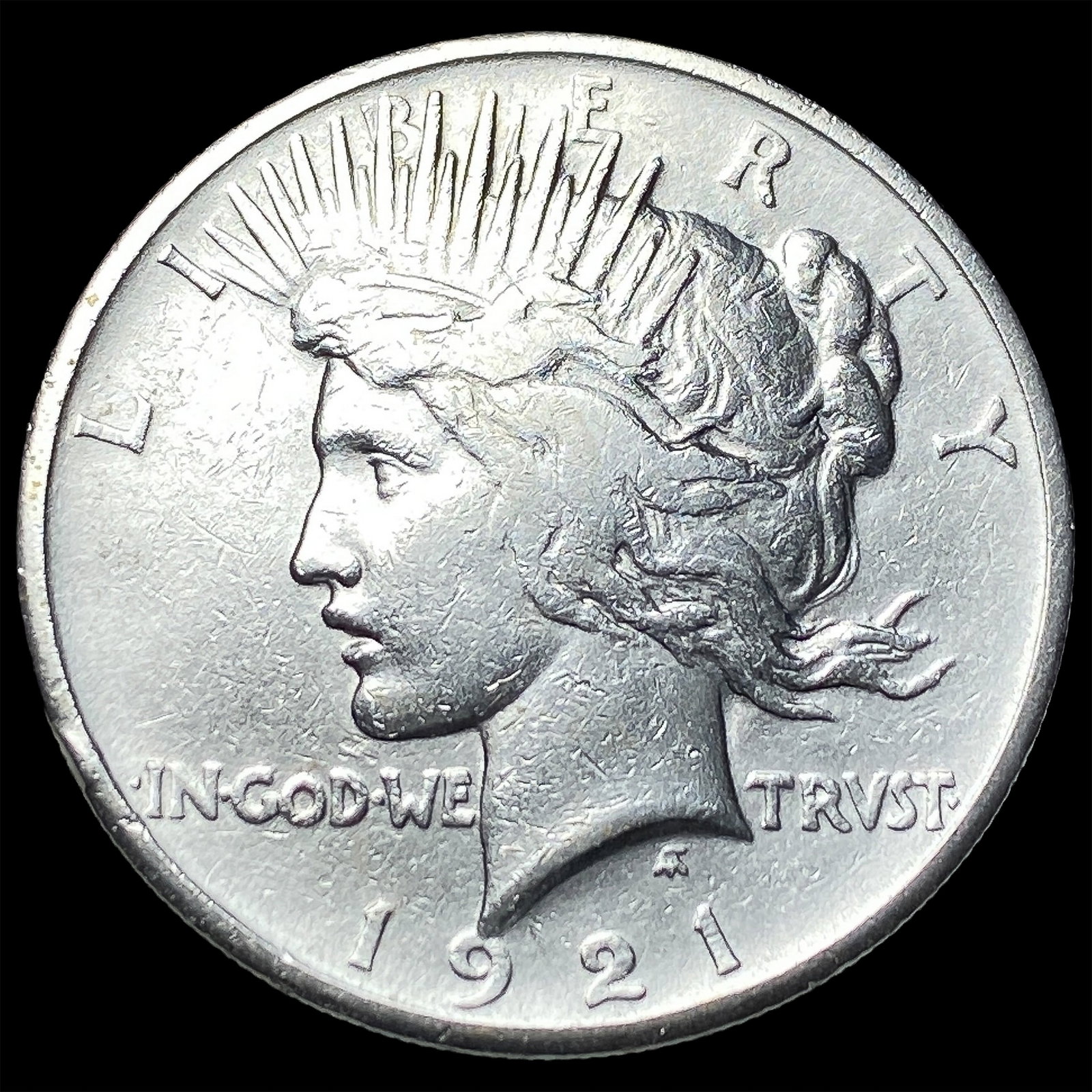 1921 Silver Peace Dollar HIGH GRADE (1 of 2)