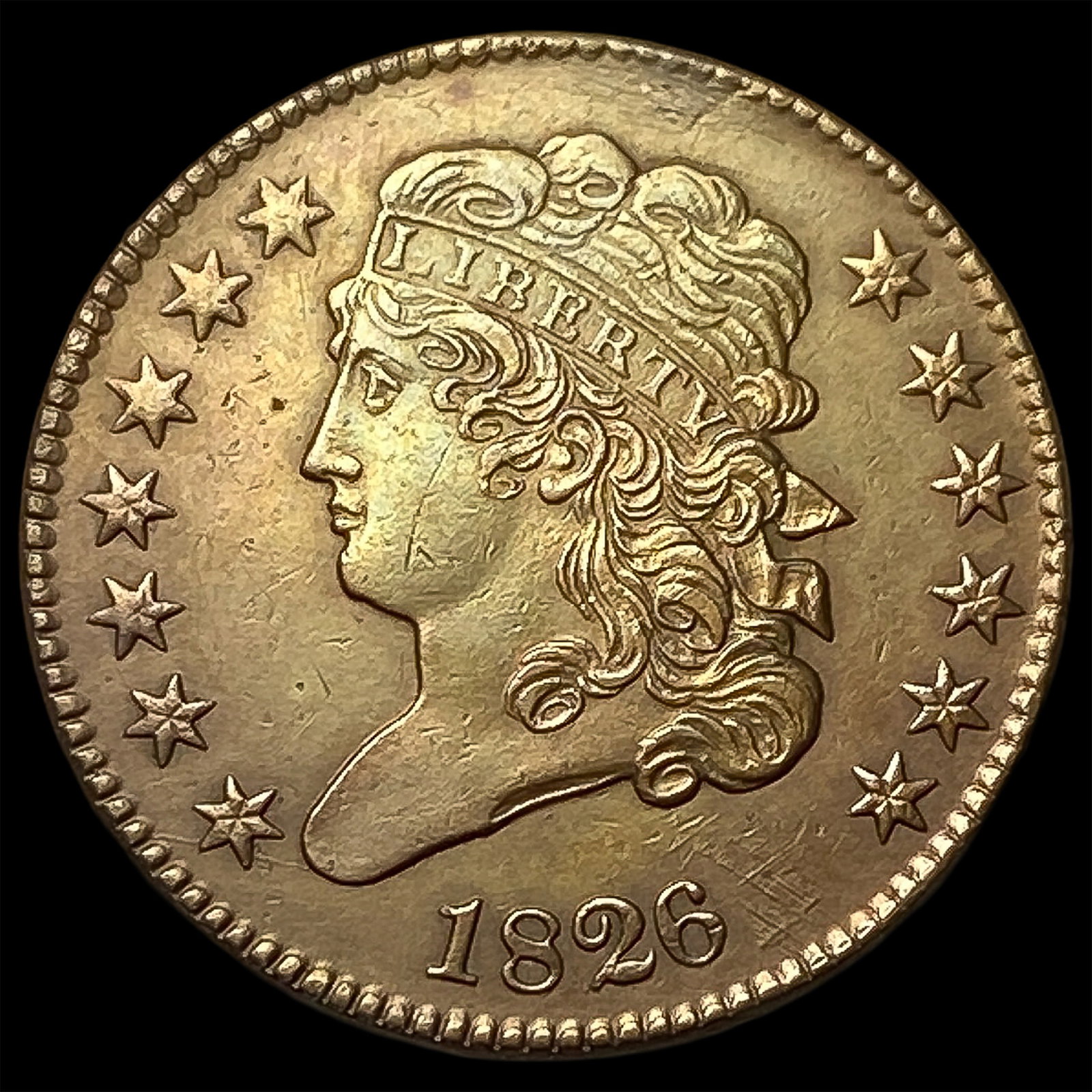 1826 Classic Head Half Cent UNCIRCULATED (1 of 2)