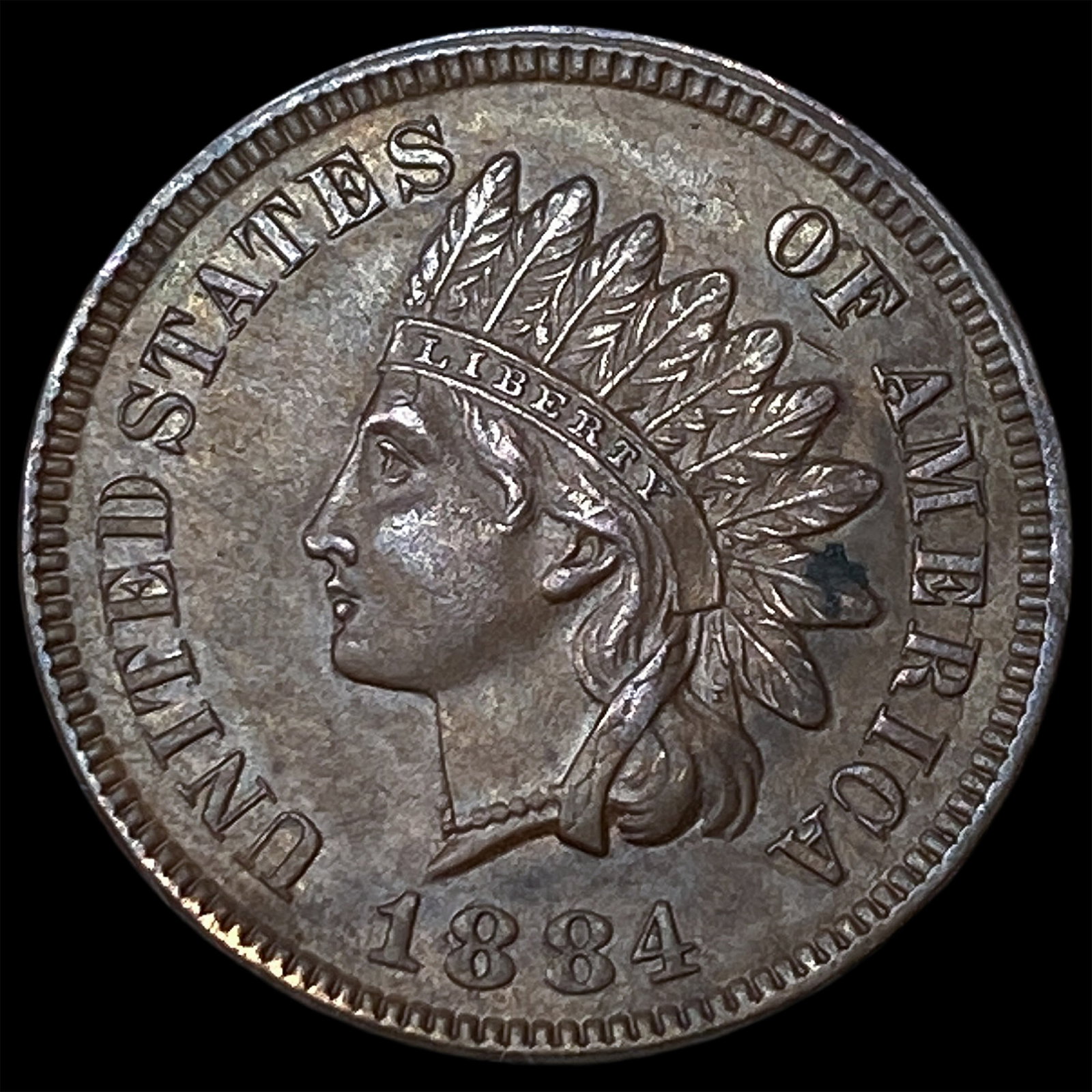 1884 Indian Head Cent UNCIRCULATED (1 of 2)