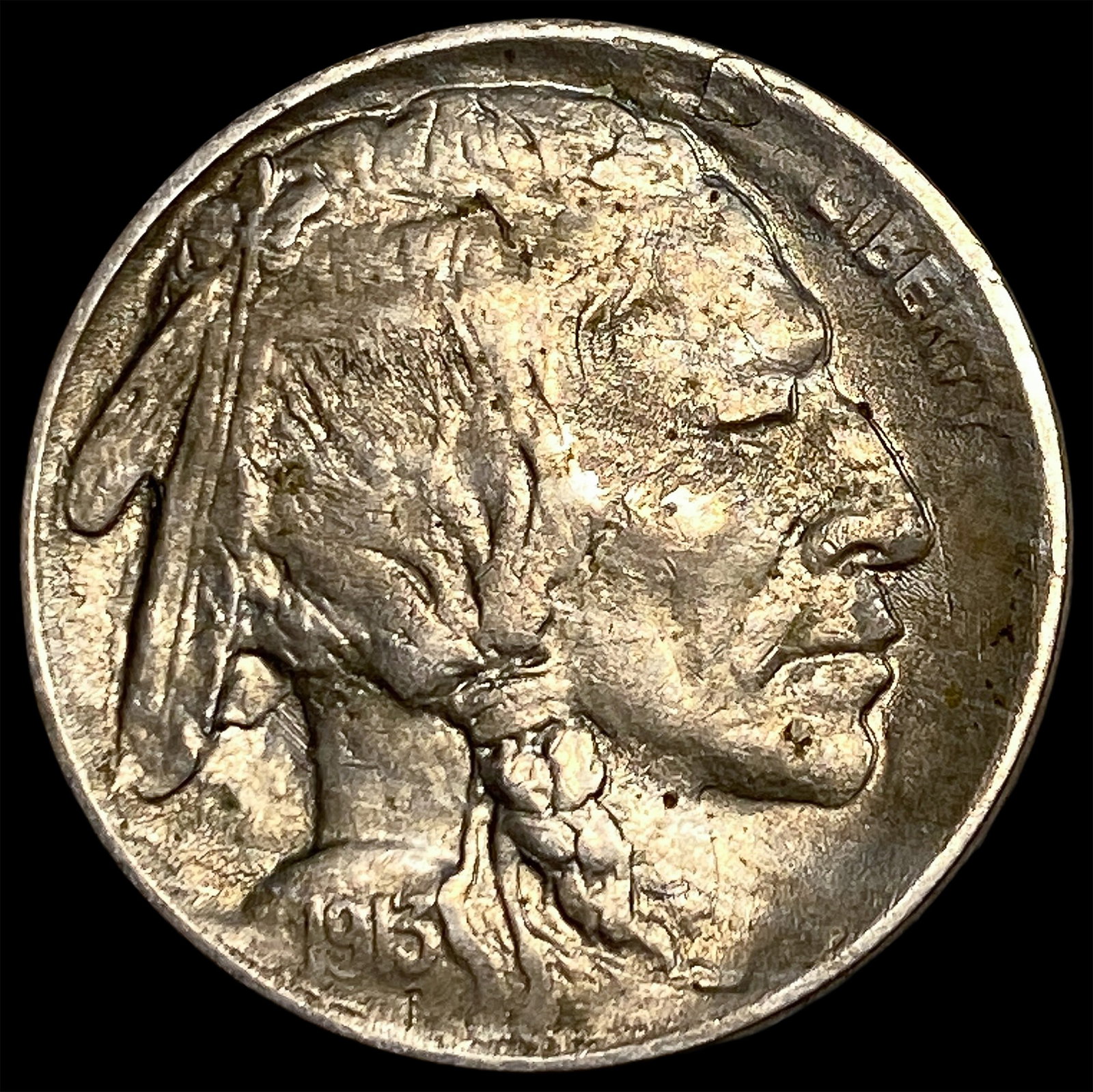 1913 Type 1 Buffalo Nickel UNCIRCULATED (1 of 2)