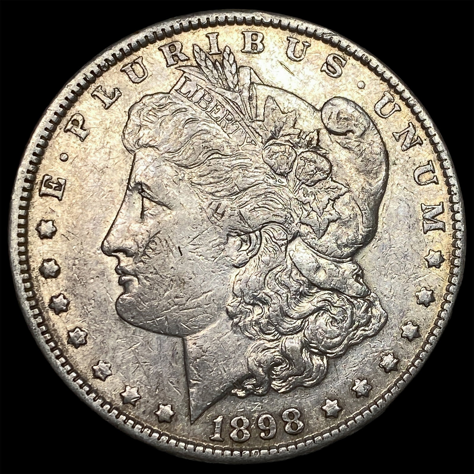 1898 Morgan Silver Dollar CLOSELY UNCIRCULATED (1 of 2)
