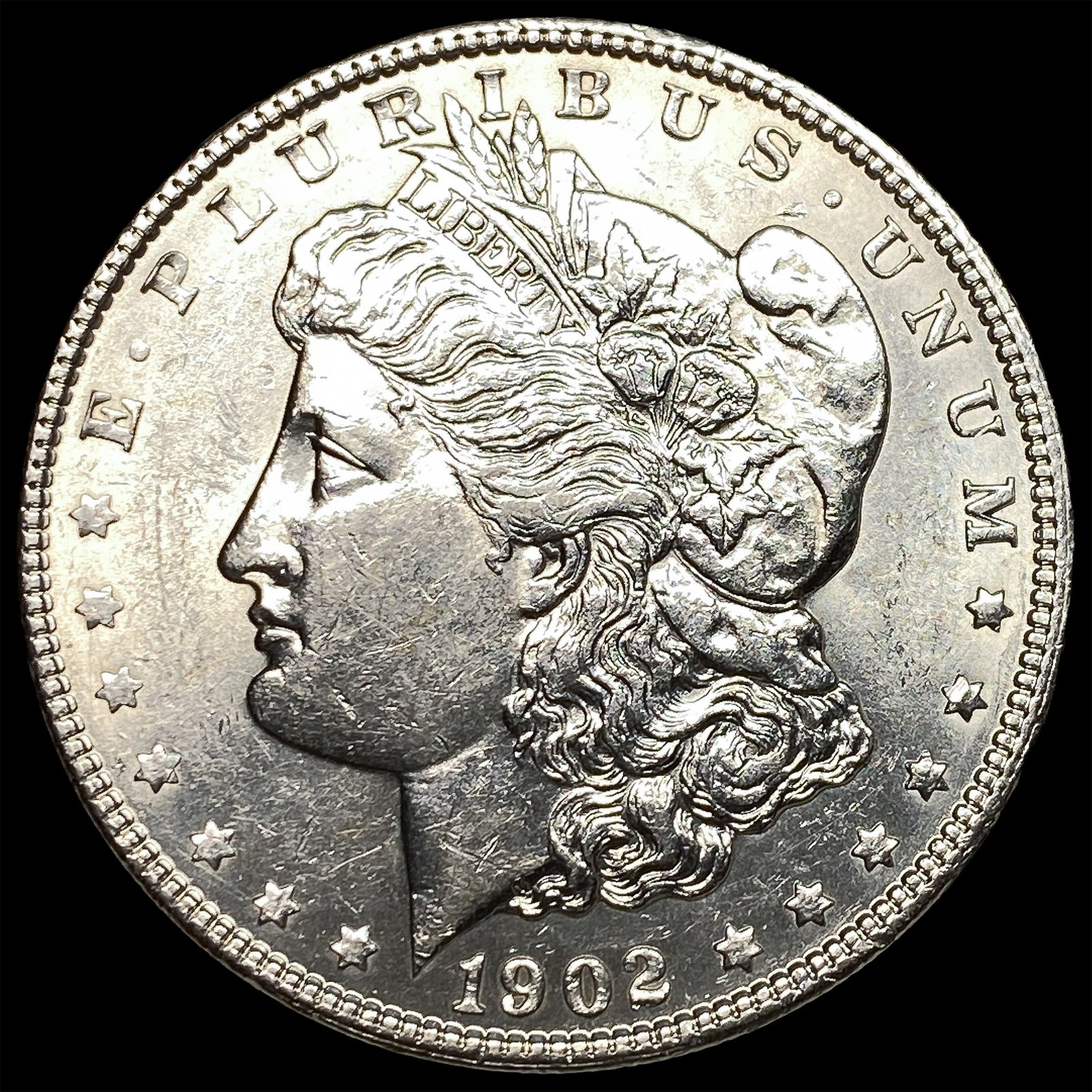 1902 Silver Morgan Dollar CHOICE AU (1 of 2)