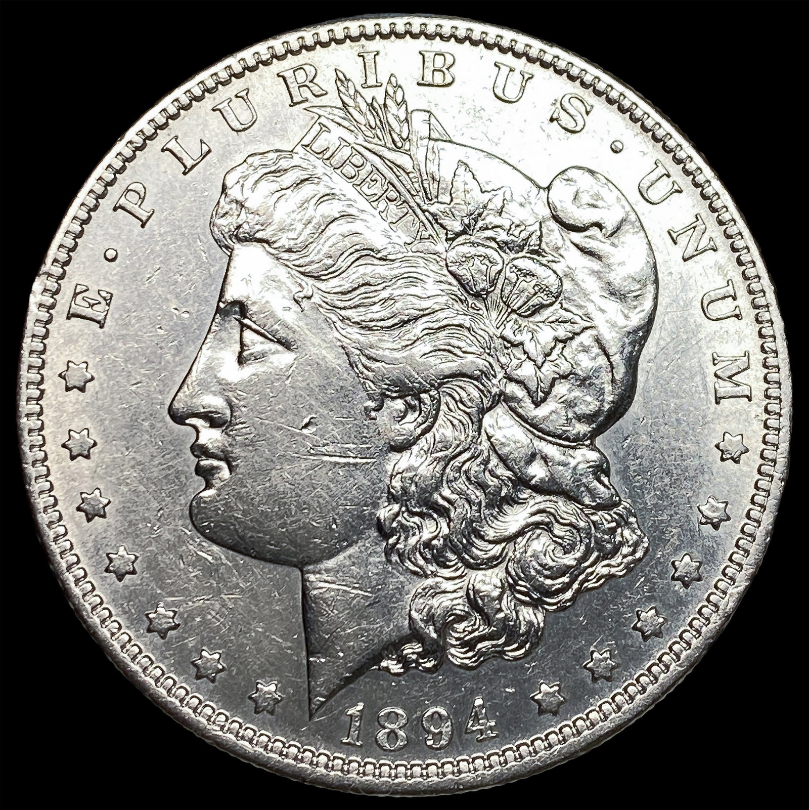 1894-S Silver Morgan Dollar HIGH GRADE: 1894-S Silver Morgan Dollar HIGH GRADE