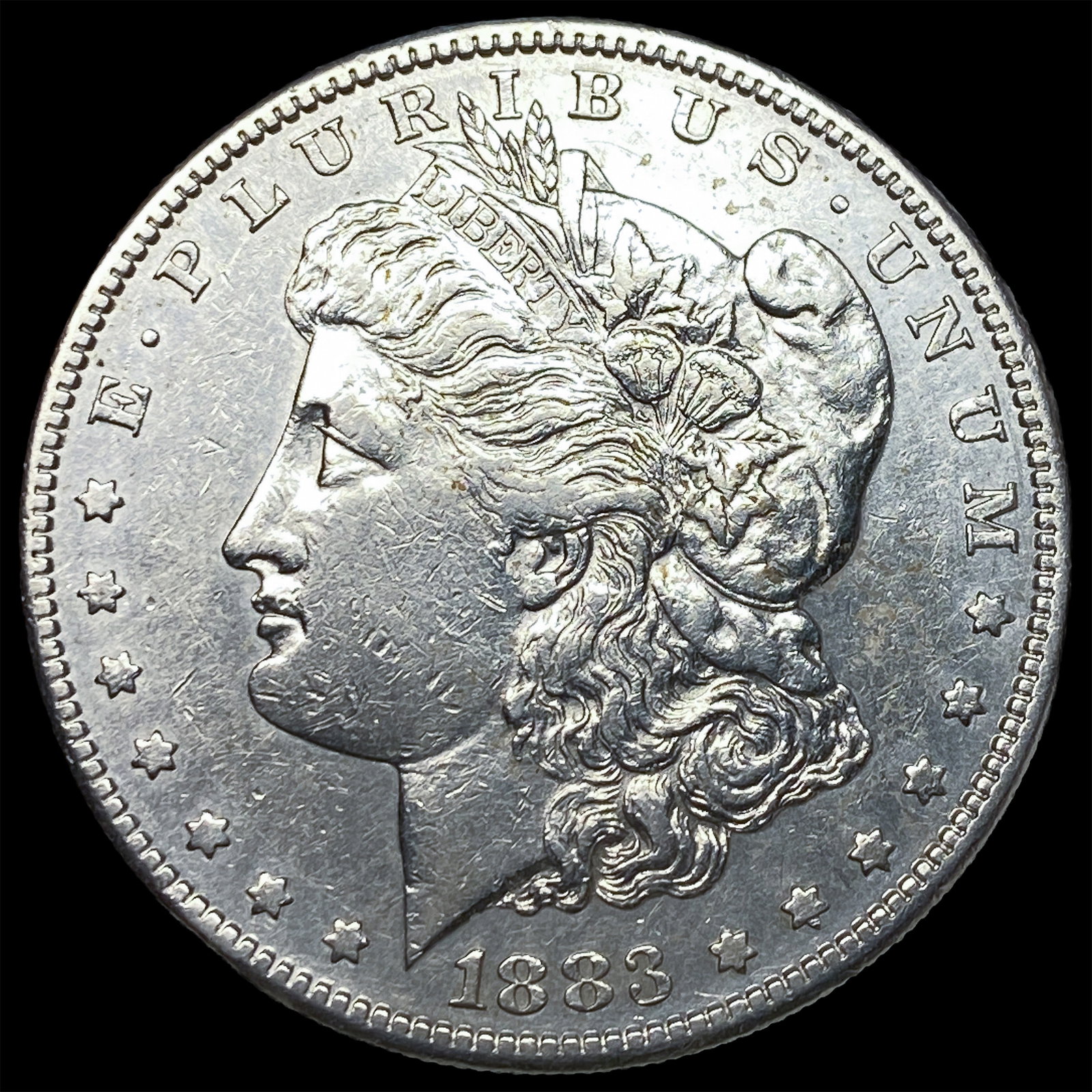 1883-S Silver Morgan Dollar CHOICE AU (1 of 2)