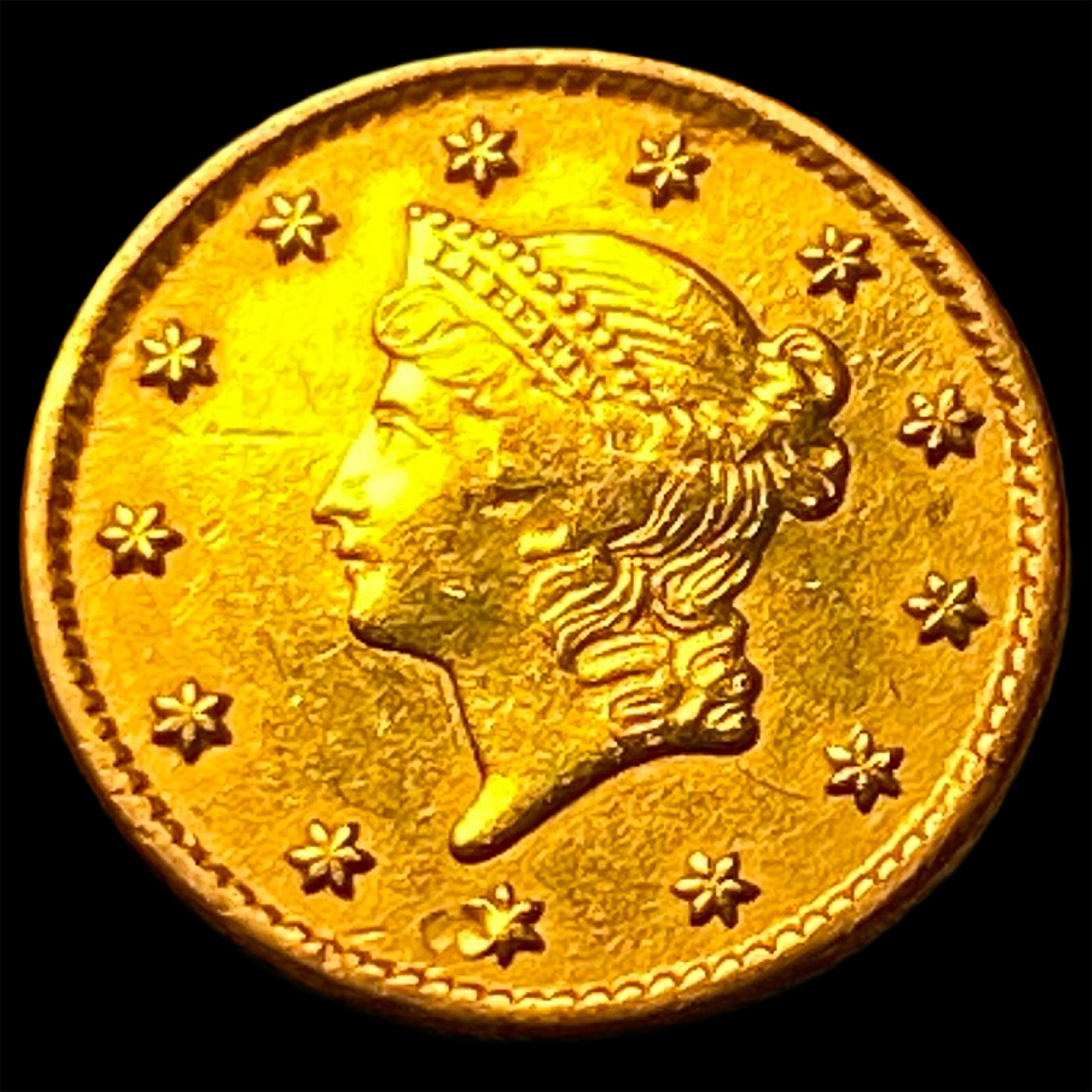1851 Gold $1 Liberty Head Type 1 HIGH GRADE: 1851 Gold $1 Liberty Head Type 1 HIGH GRADE