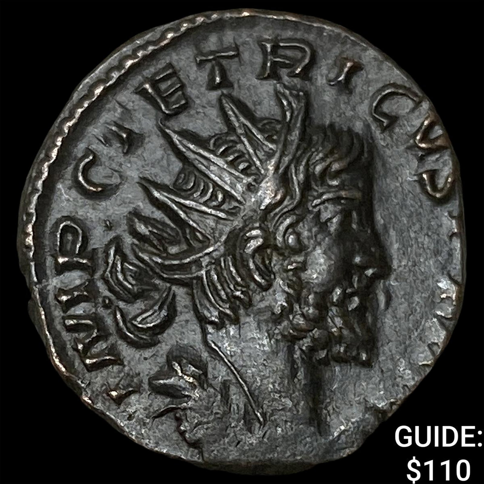 Gallic Empire Tetricus 271-274 AD Bronze Antoninianus CHOICE AU (1 of 2)