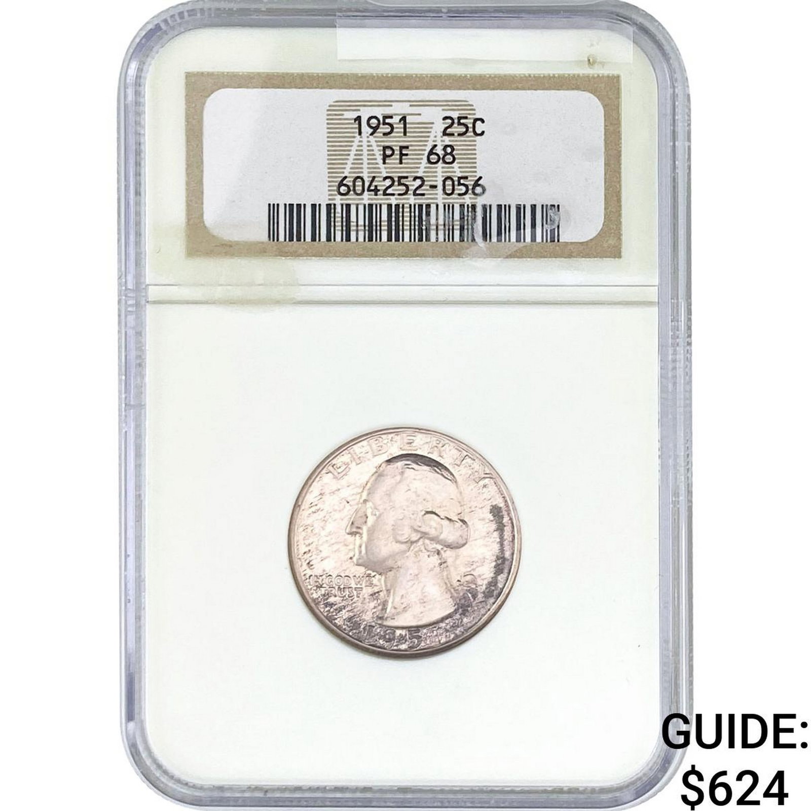 1951 Washington Silver Quarter NGC PF68 (1 of 2)