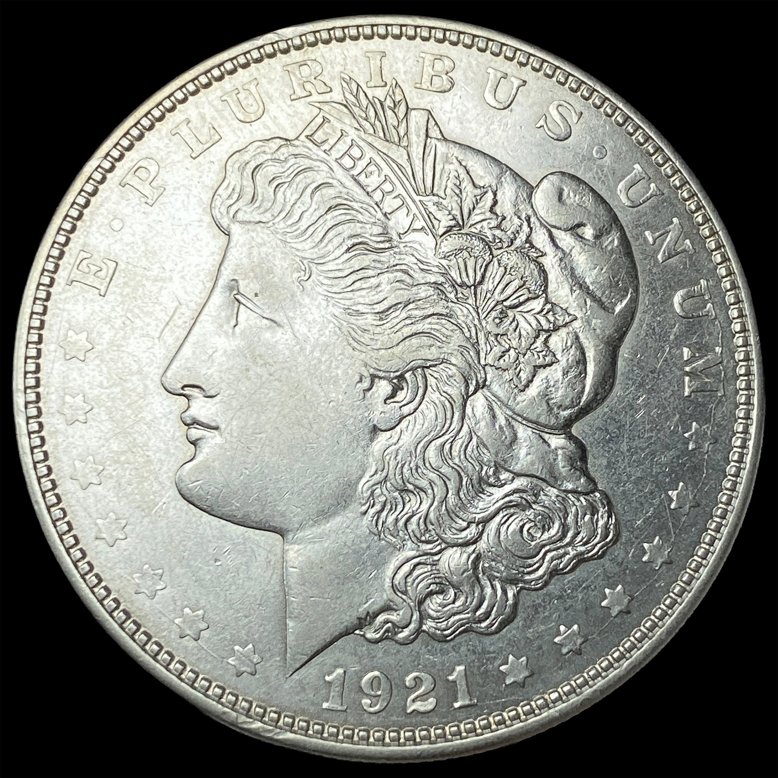 1921-D Silver Morgan Dollar LIGHTLY CIRCULATED: 1921-D Silver Morgan Dollar LIGHTLY CIRCULATED