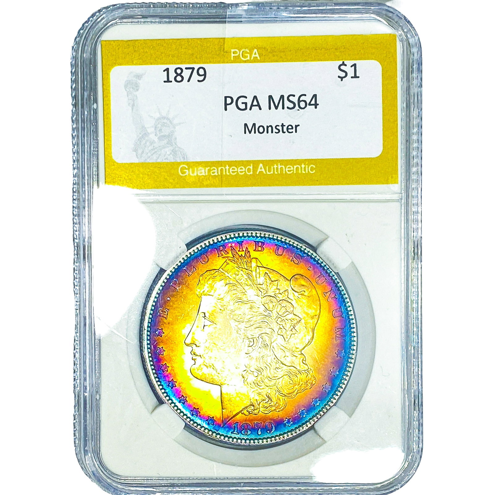 1879 Morgan Silver Dollar PGA MS64 Monster (1 of 2)