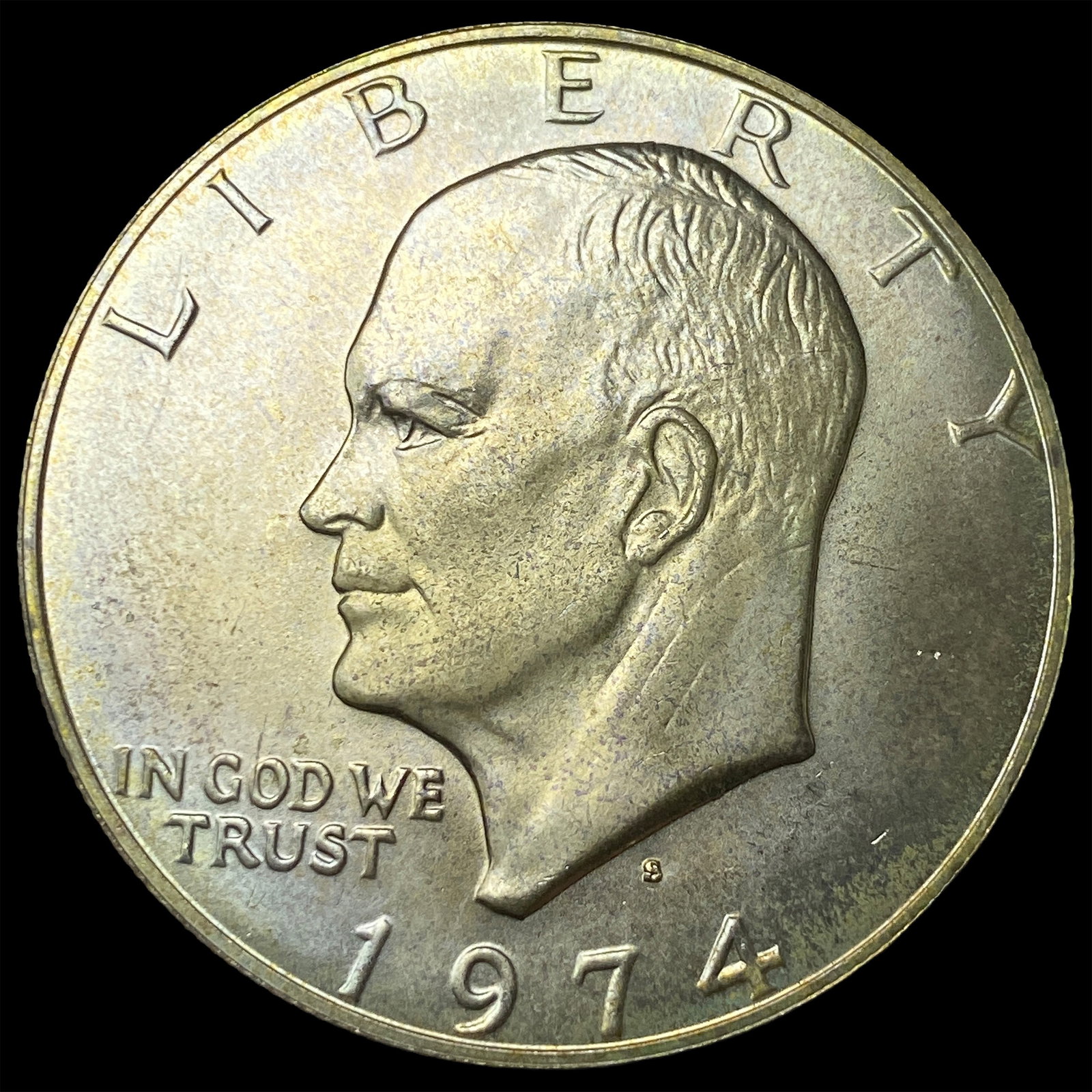 1974-S Eisenhower Dollar Copper-Nickel GEM BU (1 of 2)