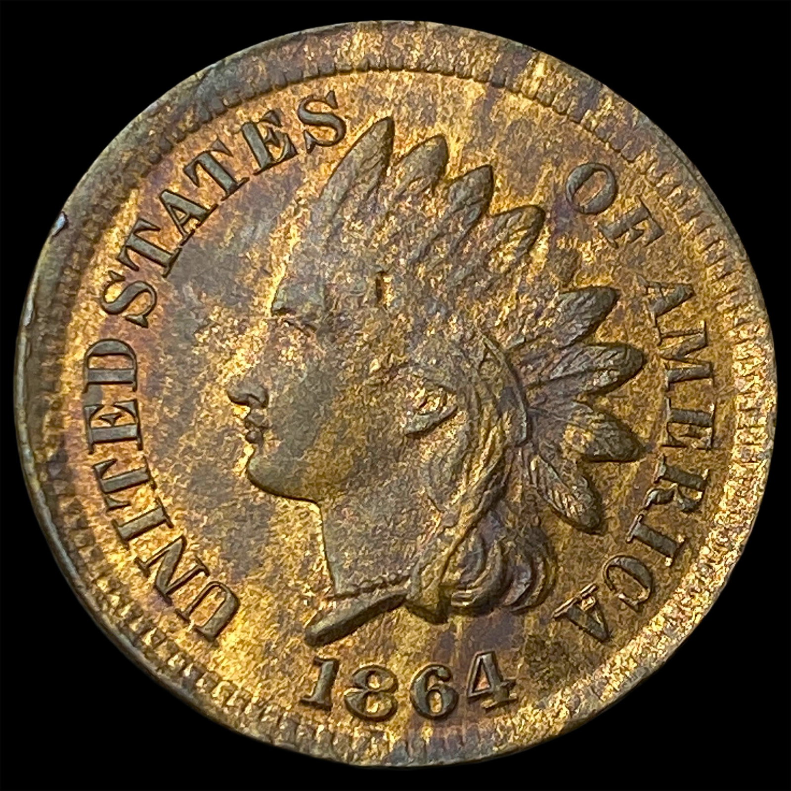 1864 Indian Head Cent HIGH GRADE (1 of 2)