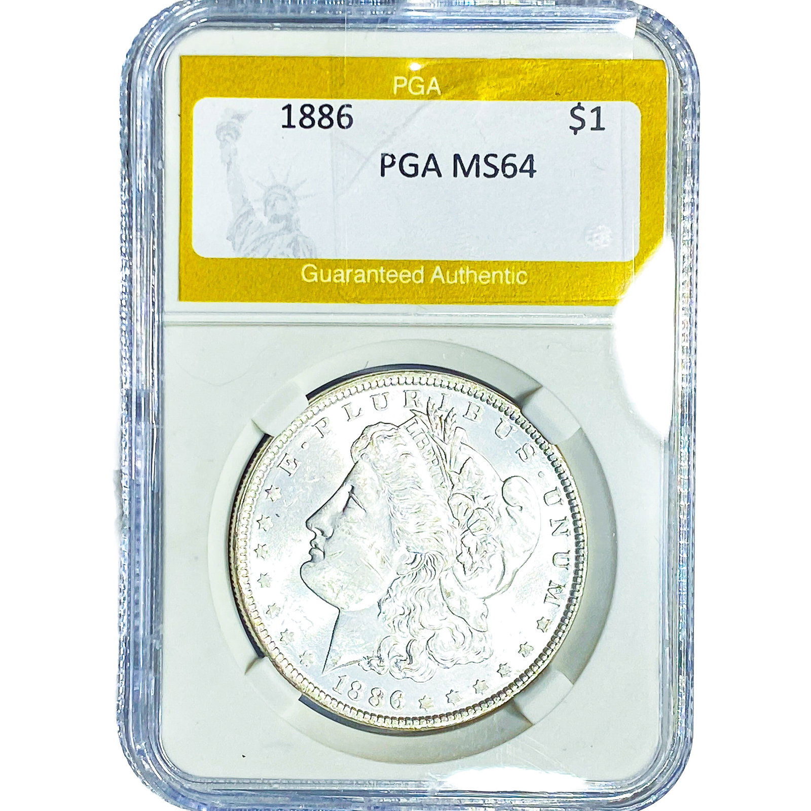 1886 Morgan Silver Dollar PGA MS64 (1 of 2)