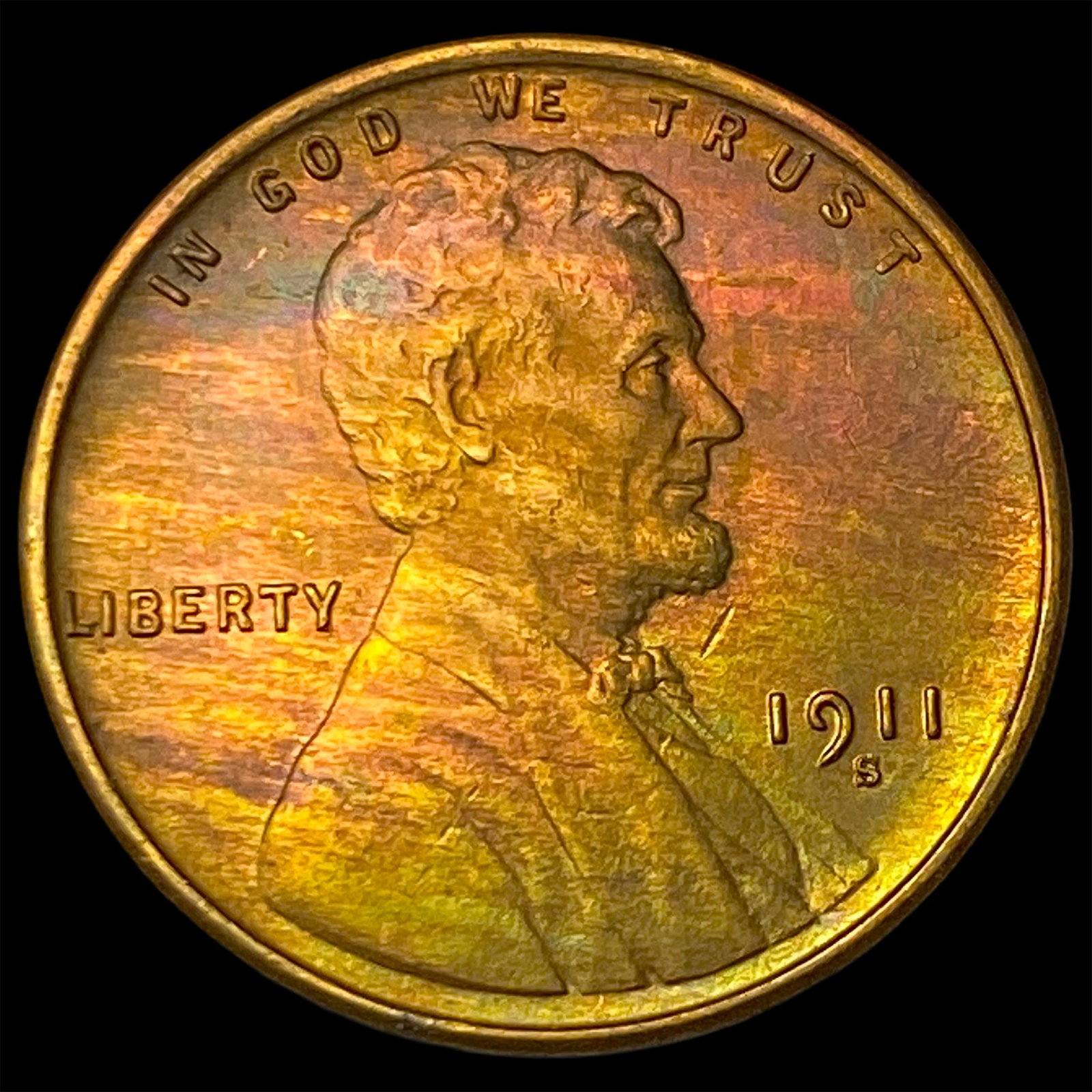 1911-S Lincoln Wheat Cent CLOSELY UNCIRCULATED (1 of 2)