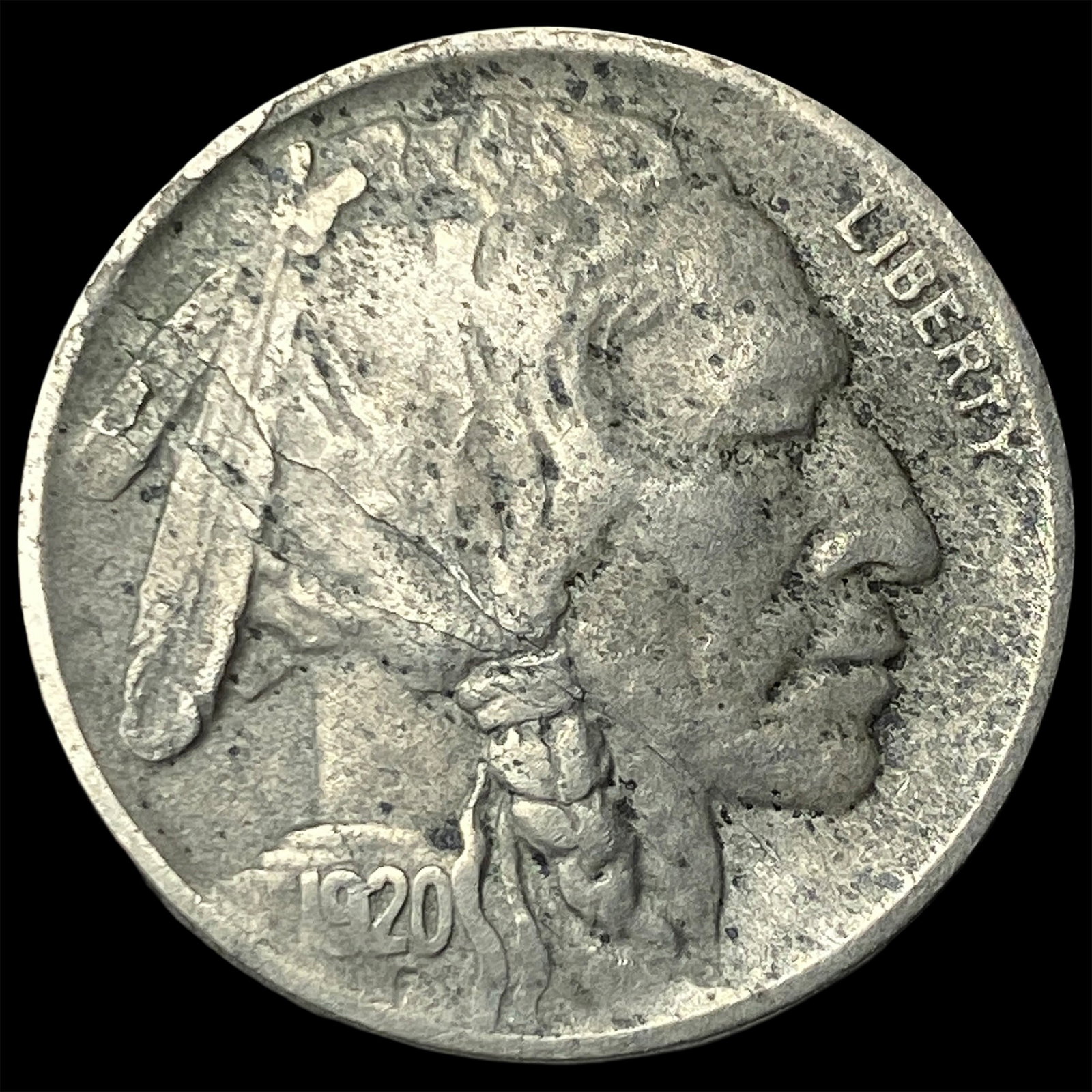 1920-D Buffalo Nickel HIGH GRADE (1 of 2)