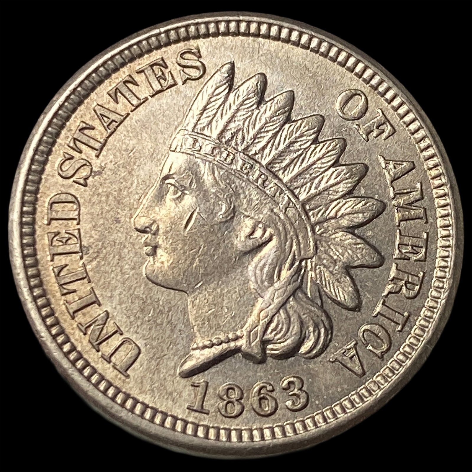 1863 Indian Head Cent UNCIRCULATED (1 of 2)