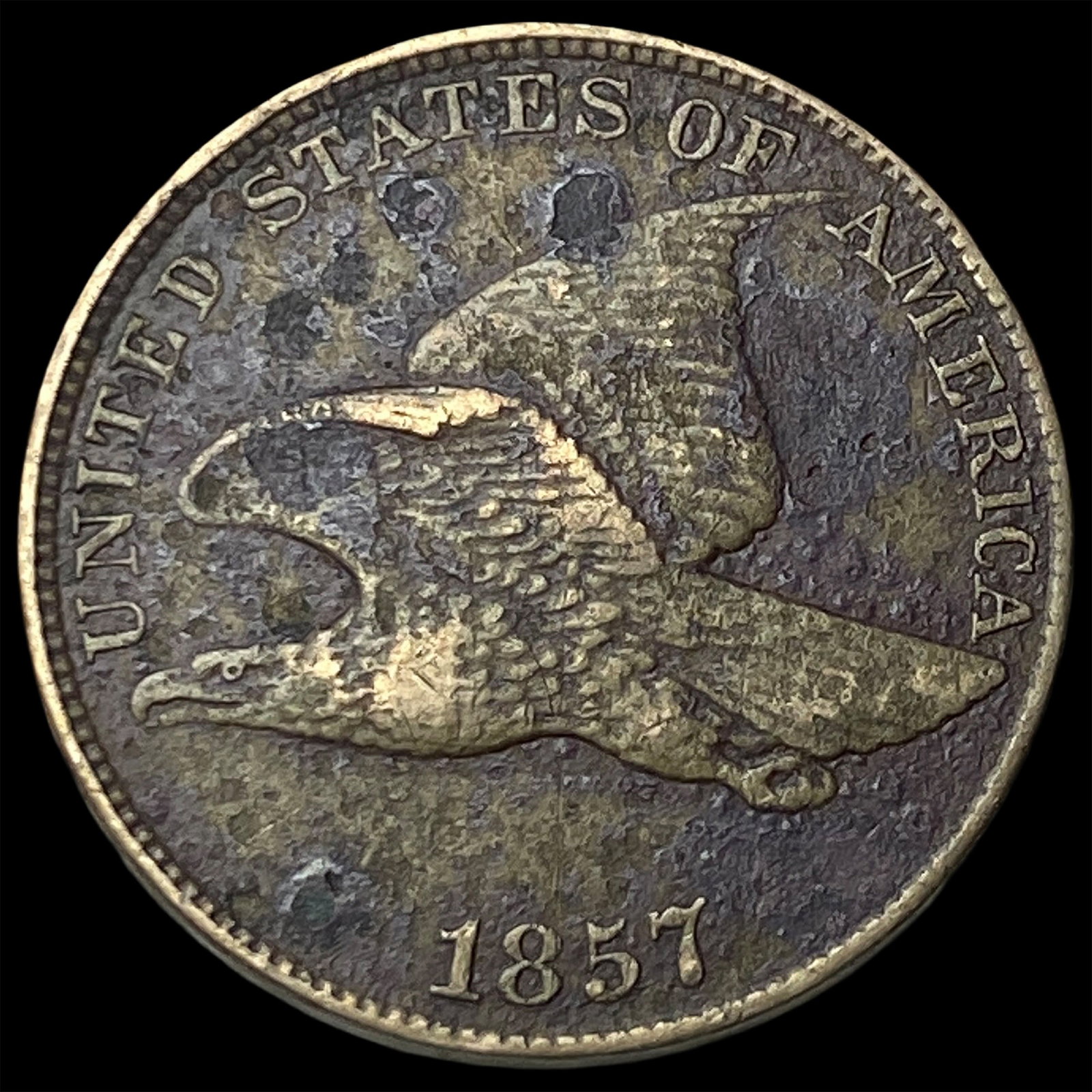 1857 Flying Eagle Cent HIGH GRADE (1 of 2)
