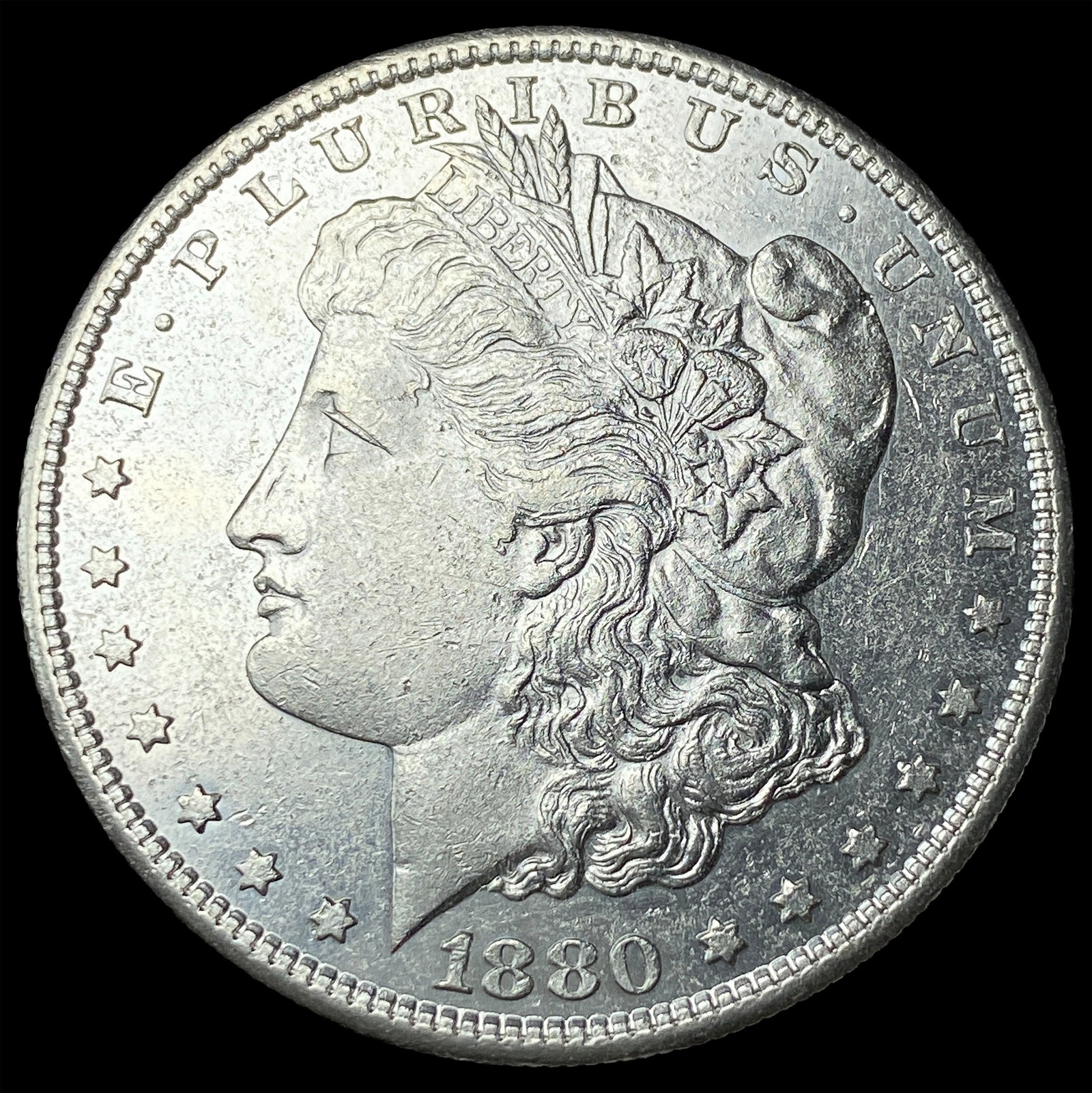 1880-S Silver Morgan Dollar CHOICE AU (1 of 2)