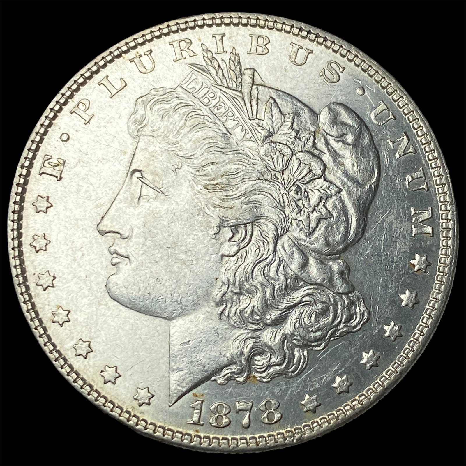 1878 Silver Morgan Dollar CHOICE AU (1 of 2)