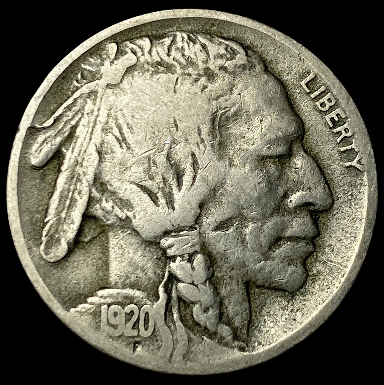 1920-D Buffalo Nickel LIGHTLY CIRCULATED (1 of 2)
