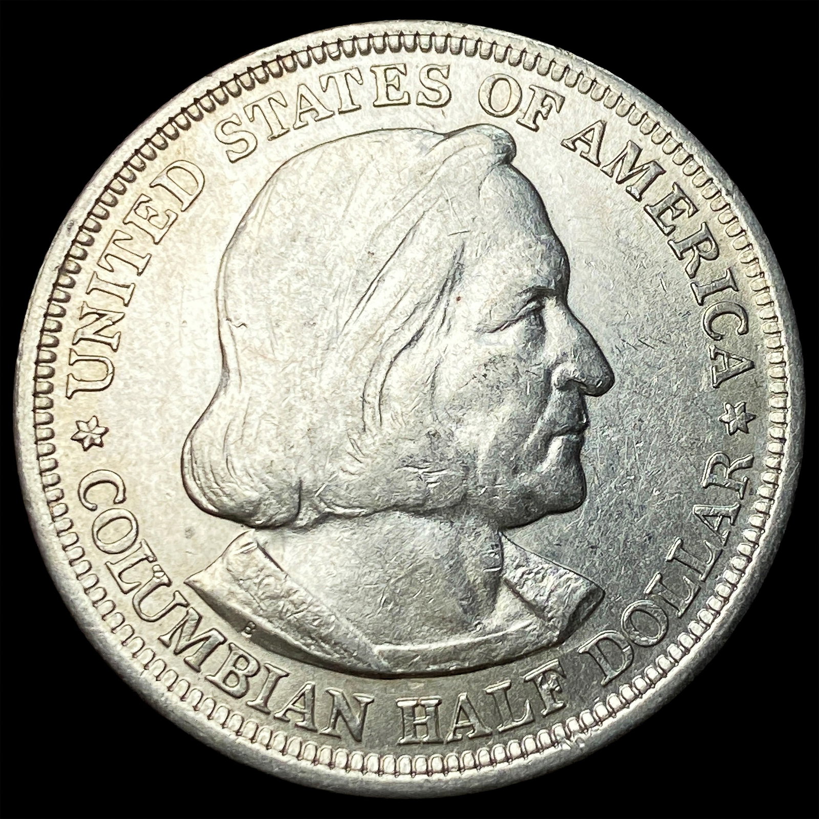 1893 Silver Columbian Exposition Half Dollar HIGH GRADE (1 of 2)