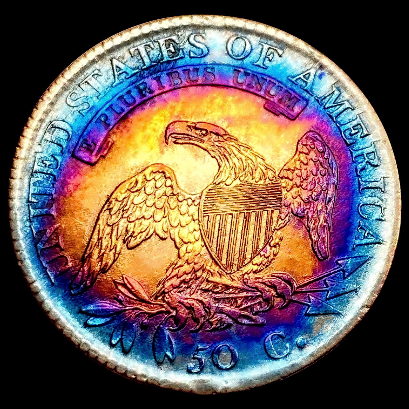1812 Capped Bust Half Dollar - 2