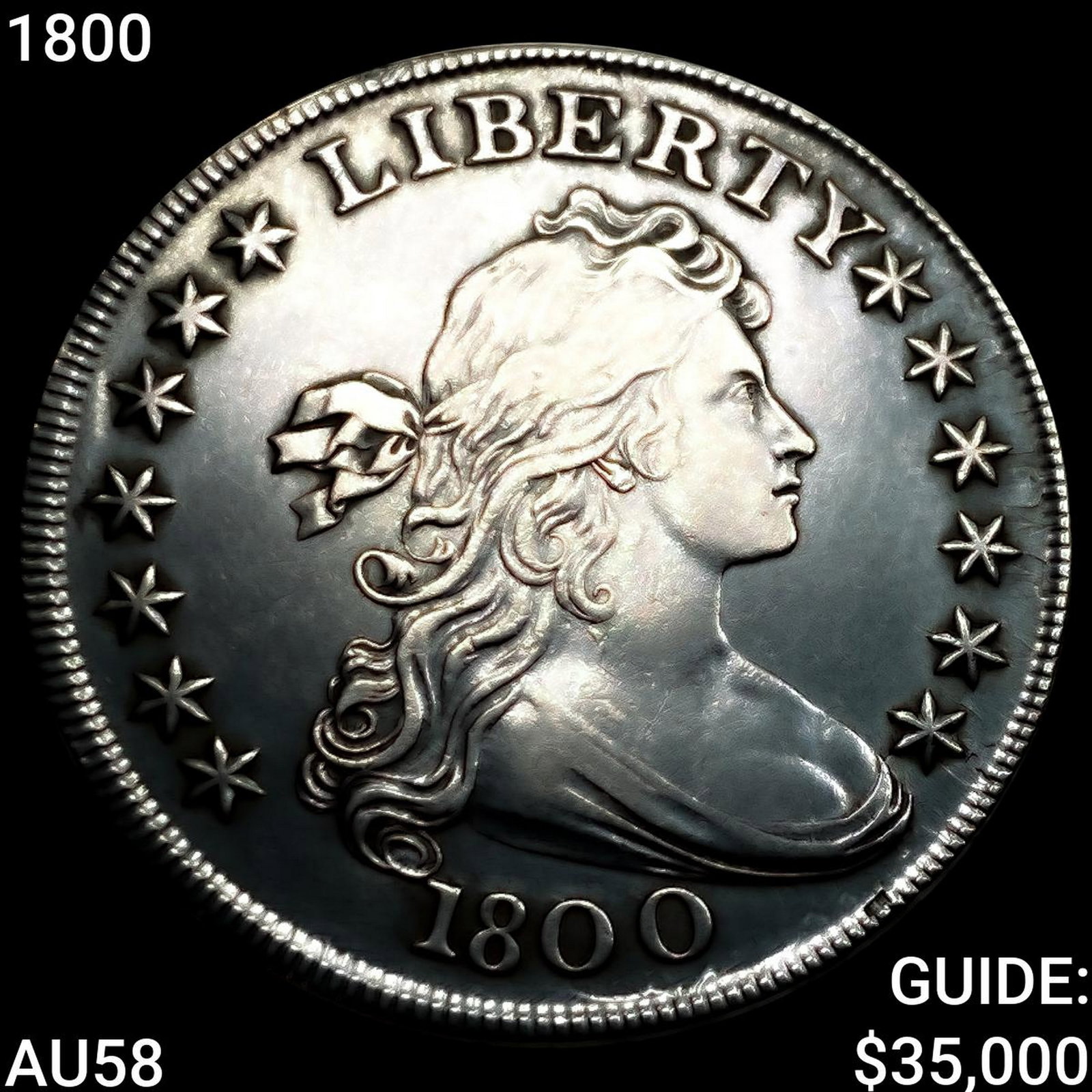 1800 Draped Bust Dollar (1 of 2)