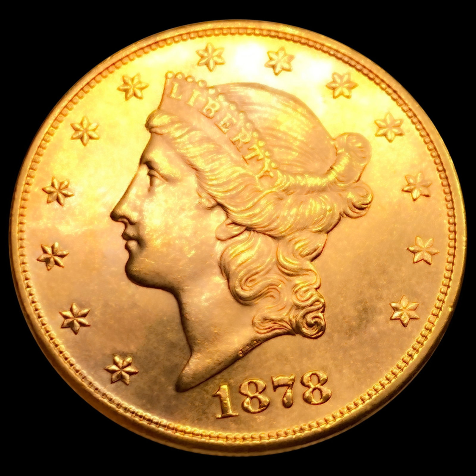 1878 $20 Gold Double Eagle (1 of 2)