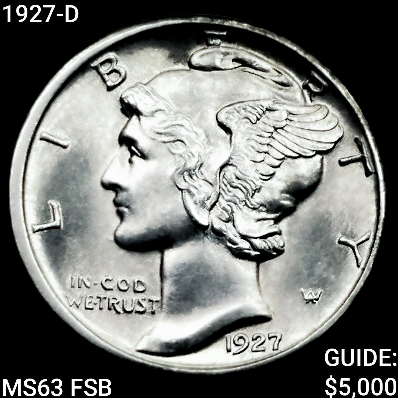 1927-D Mercury Dime (1 of 2)