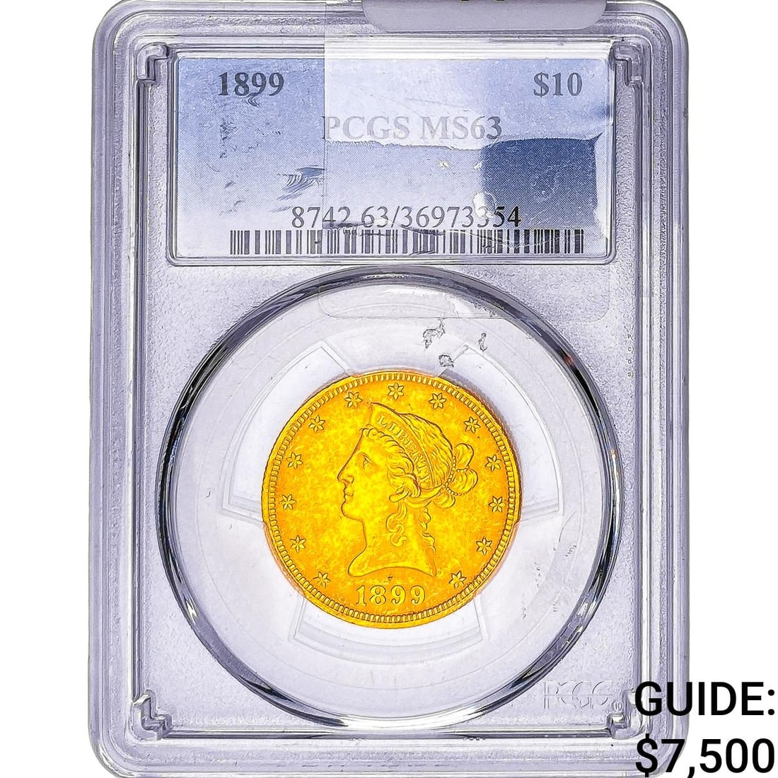 1899 $10 Gold Eagle PCGS MS63 (1 of 2)