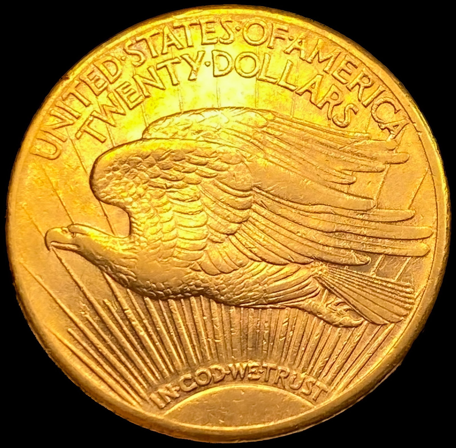 1908-S $20 Gold Double Eagle UNCIRCULATED - 2
