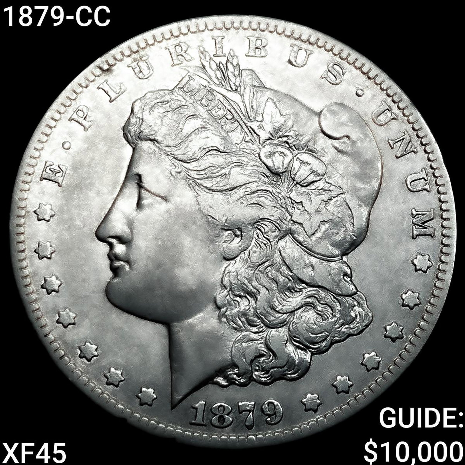 1879-CC Morgan Silver Dollar NEARLY UNCIRCULATED: 1879-CC Morgan Silver Dollar NEARLY UNCIRCULATED