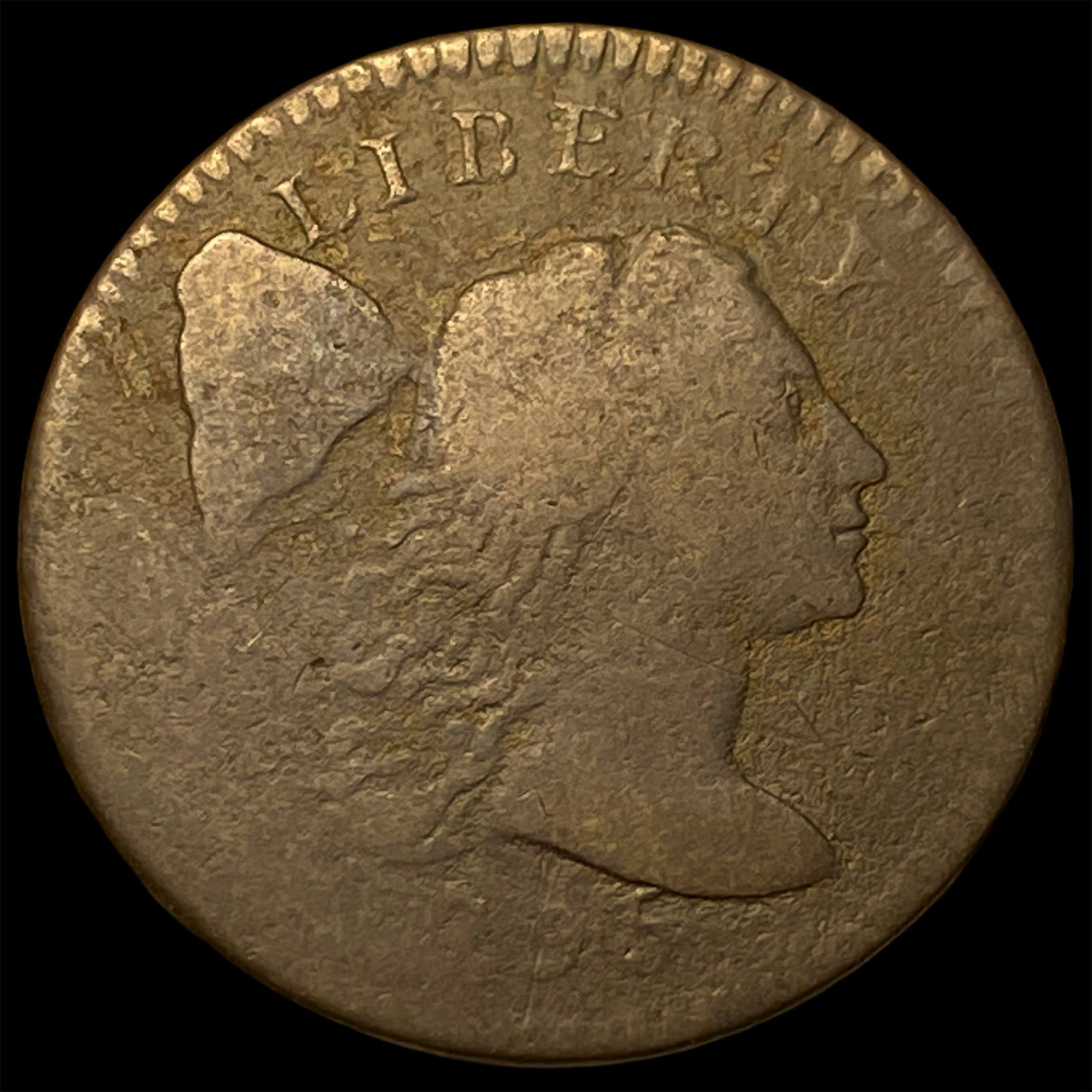 1795 Liberty Cap Large Cent LIGHTLY CIRCULATED (1 of 2)