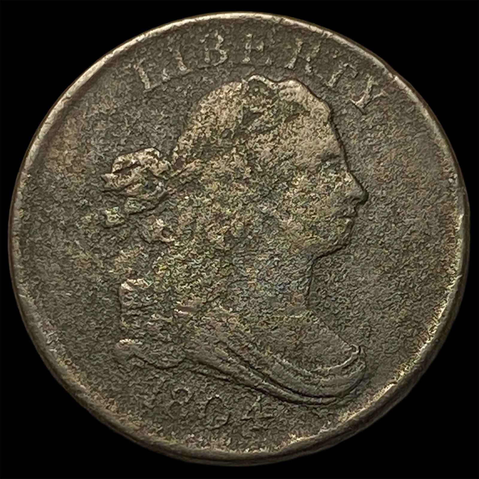 1804 Draped Bust Half Cent HIGH GRADE (1 of 2)