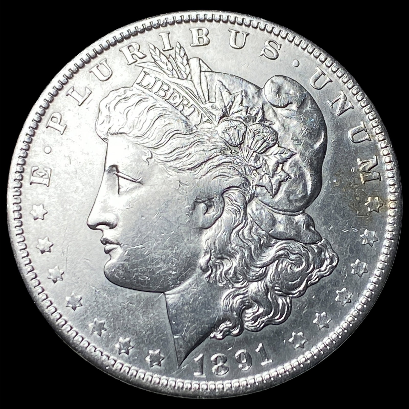 1891-O Silver Morgan Dollar CLOSELY UNCIRCULATED: 1891-O Silver Morgan Dollar CLOSELY UNCIRCULATED