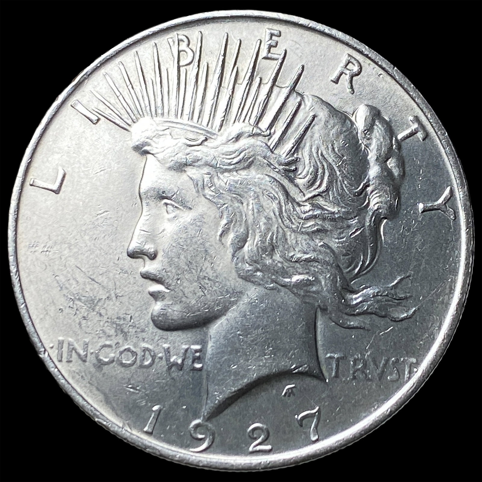 1927-D Peace Silver Dollar UNCIRCULATED (1 of 2)