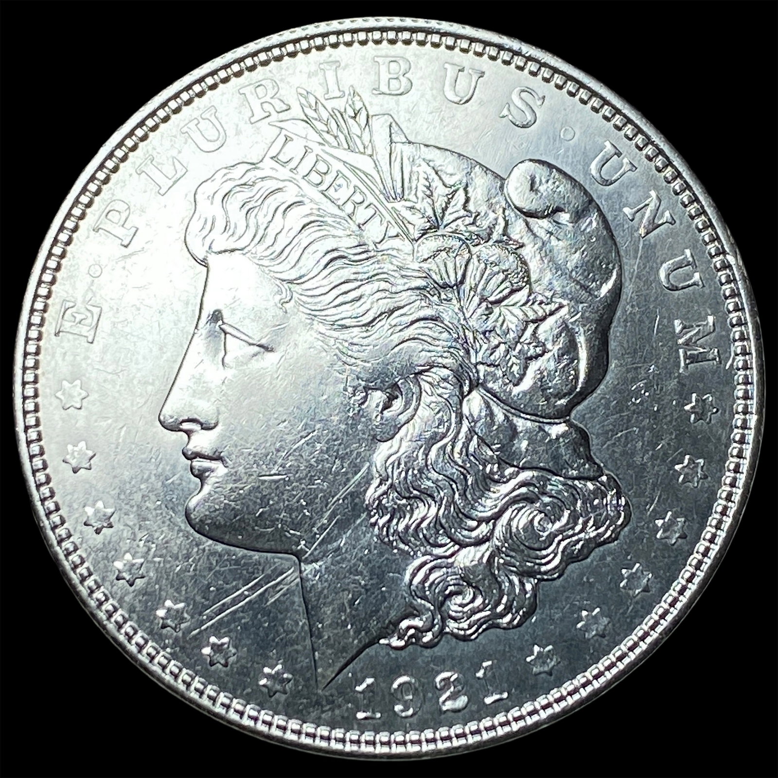 1921 Silver Morgan Dollar HIGH GRADE (1 of 2)