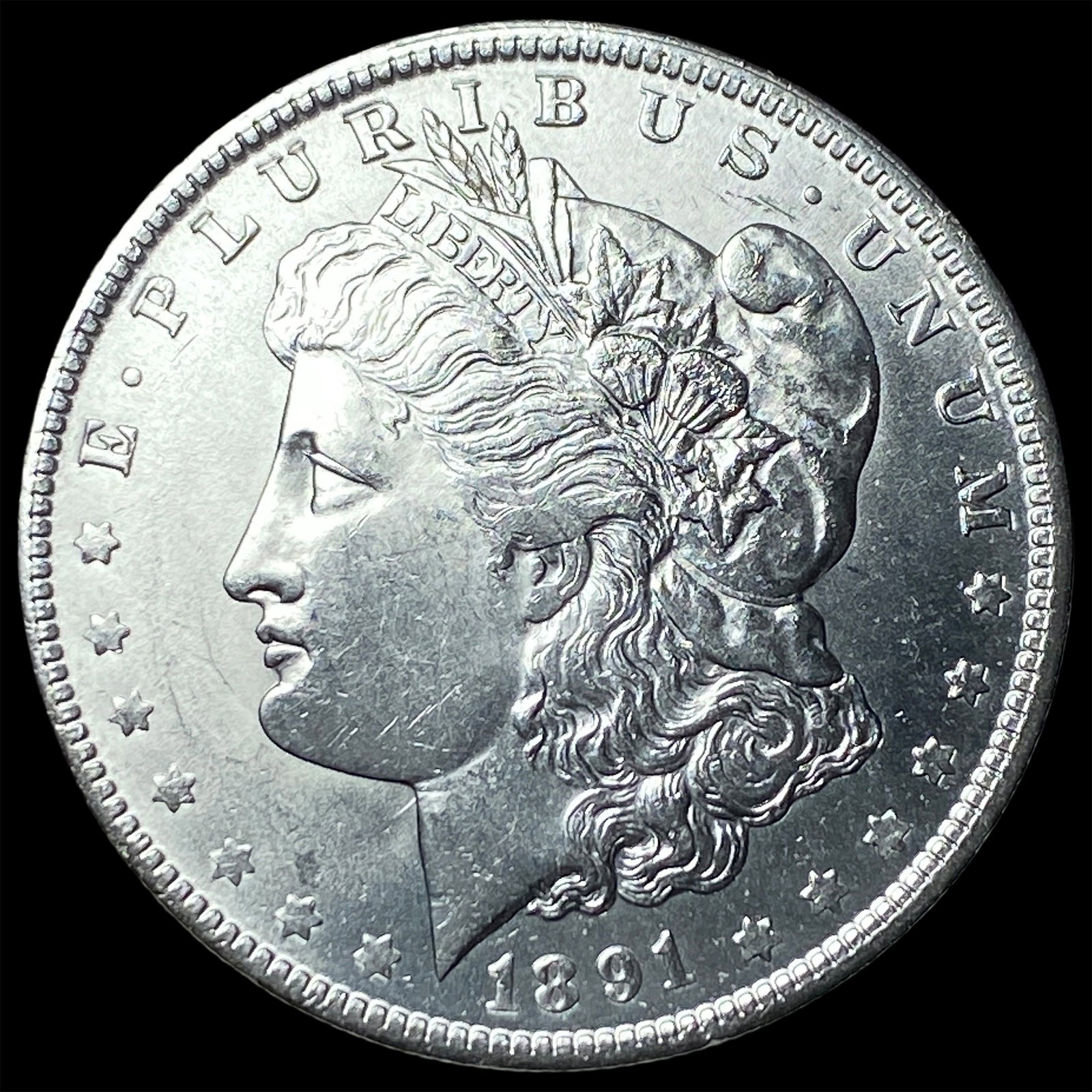 1891-O Silver Morgan Dollar UNCIRCULATED (1 of 2)